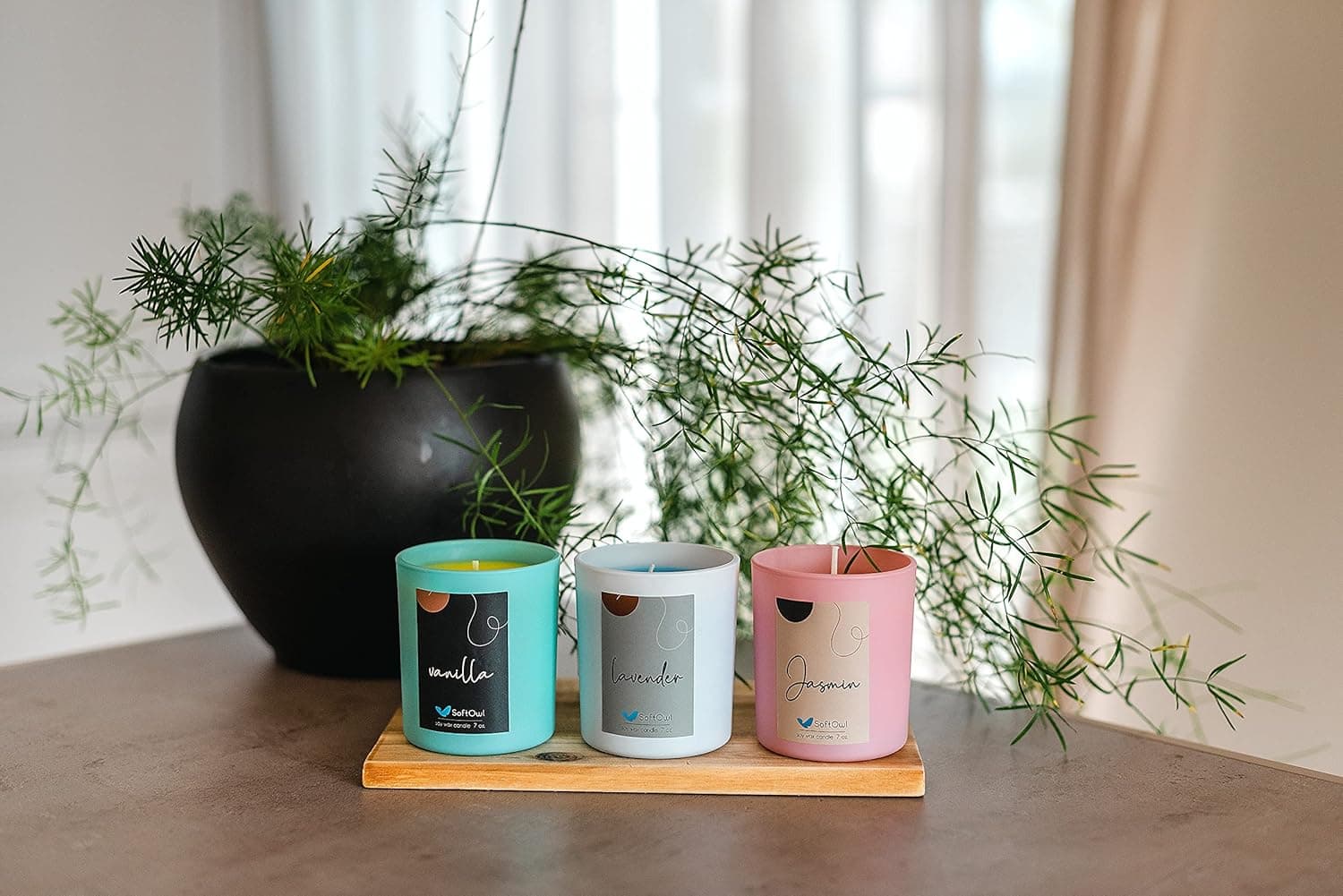 SoftOwl Premium Soy Candle Making Kit - Full Set - Soy Wax, Big 7oz Jars & Tins, 7 Pleasant Scents, Color Dyes & More - Perfect as Home Decorations - DIY Starter Scented Candles Making Kit - Image 10