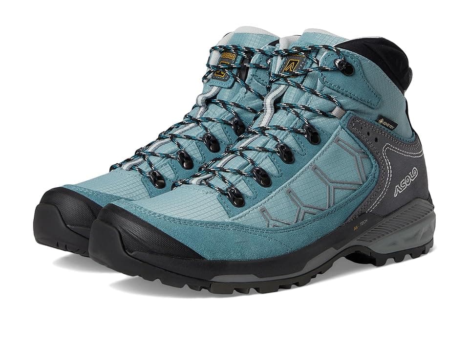 Asolo Falcon Evo GV ML Women's Shoes Hydro/Black 1 : 9.5 B - Medium, Leather