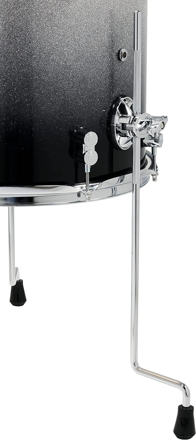 PDP By DW 7-Piece Concept Maple Shell Pack with Chrome Hardware Silver to Black Fade - Image 6