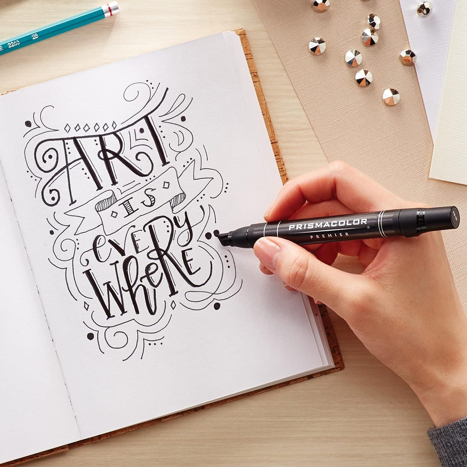 Prismacolor Premier Dual-Ended Art Markers Alcohol Marker Set 72 Count - Assorted Colors Perfect for Adult Coloring Drawing Art Supplies Bible Study Supplies - Image 7