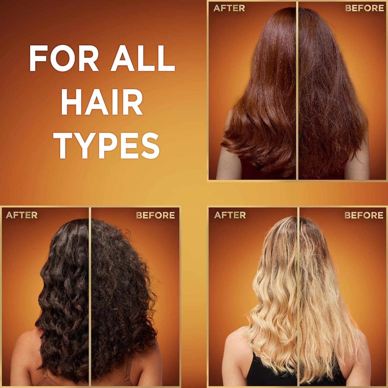 Garnier Whole Blends Honey Treasures Repairing Shampoo, Conditioner + Miracle Nectar Leave-In Set for Dry, Damaged Hair (3 Items), 1 Kit (Packaging May Vary) Honey 30 Fl Oz (Pack of 1) - Image 6