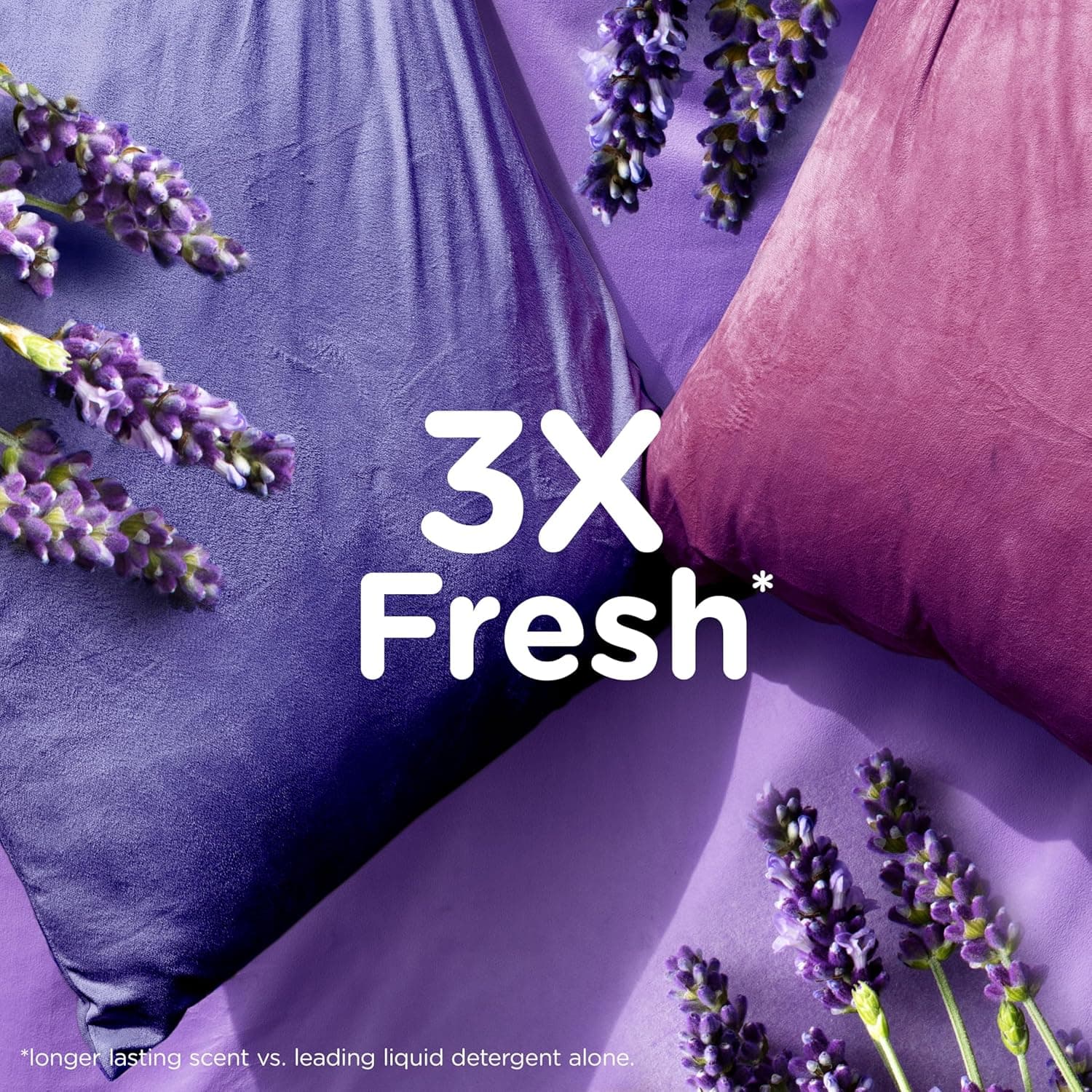 Downy Ultra Soft Fabric Softener Liquid, Calm, Lavender and Vanilla Bean, 26 fl oz, 39 Loads 26 Fl Oz (Pack of 1) Lavender & Vanilla Bean - Image 5