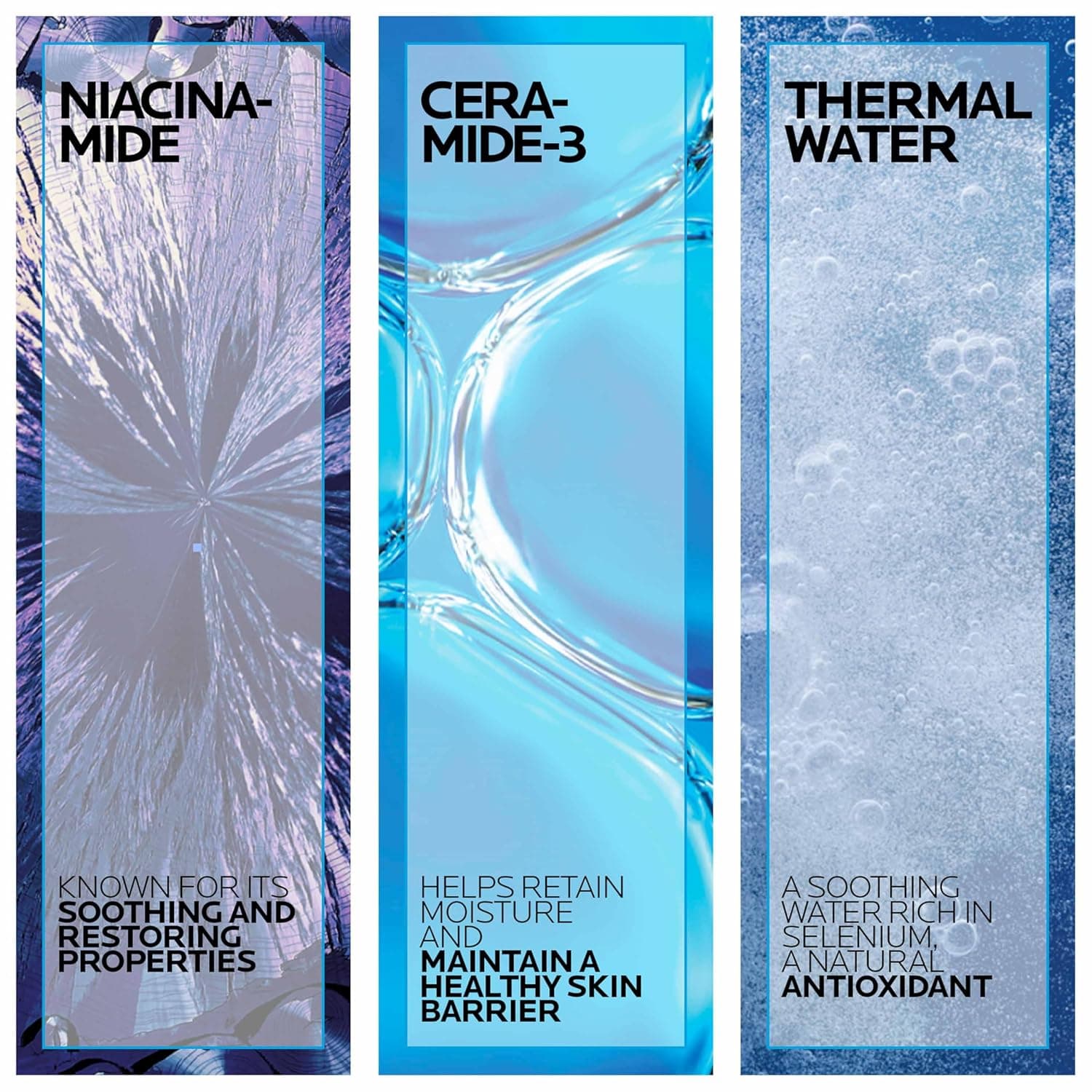 La Roche-Posay Toleriane Double Repair Face Moisturizer, Daily Moisturizer Face Cream with Ceramide & Niacinamide for All Skin Types, Immediate Comfort & Long Lasting Hydration, Fragrance Free 3.38 Fl Oz (Non SPF) - Image 3