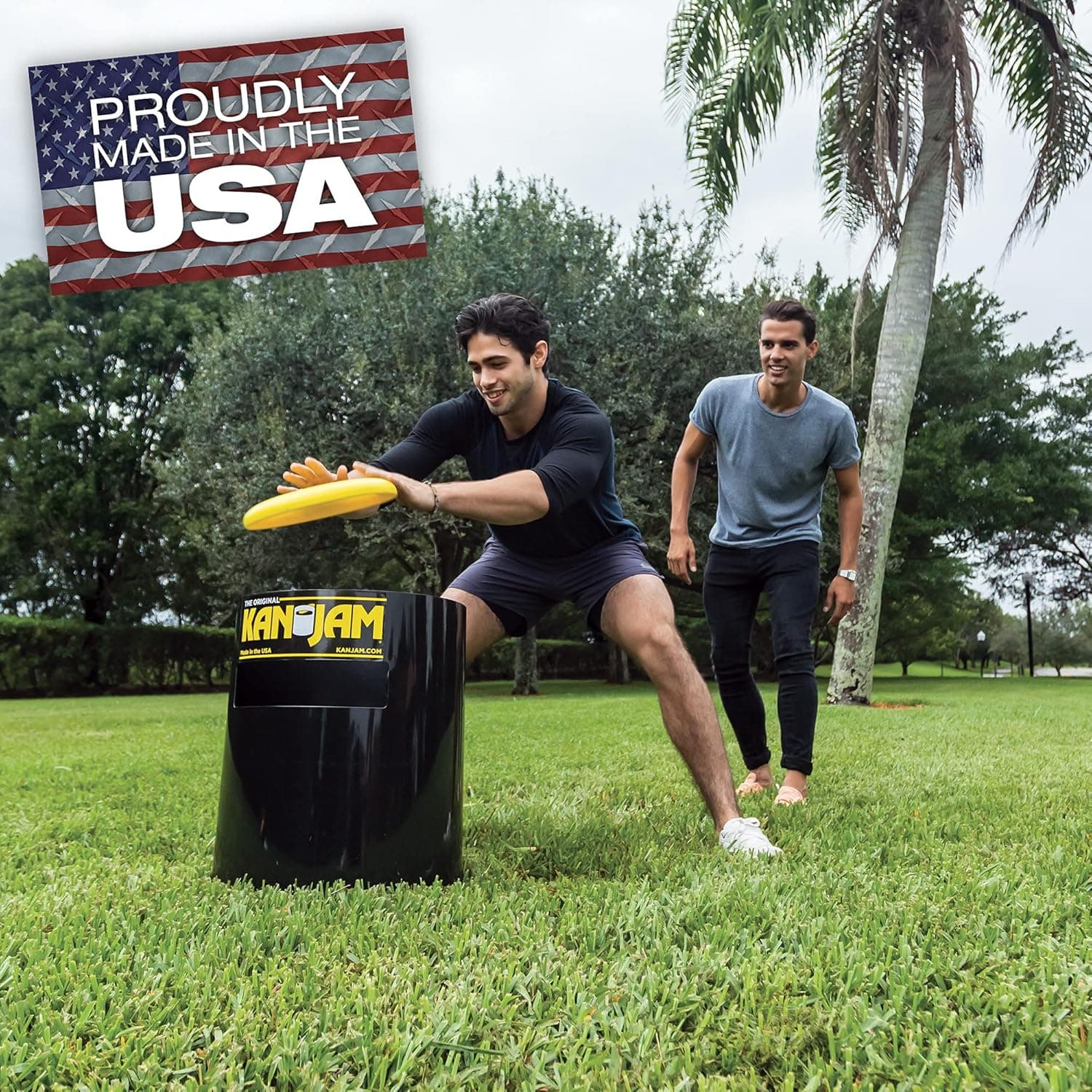 Kan Jam Disc Toss Game - American Made Outdoor Game for The Backyard, Beach, Park, Tailgates - Original, Illuminate, Pro, Travel Edition, and Carry Bag Only The OG - Image 6