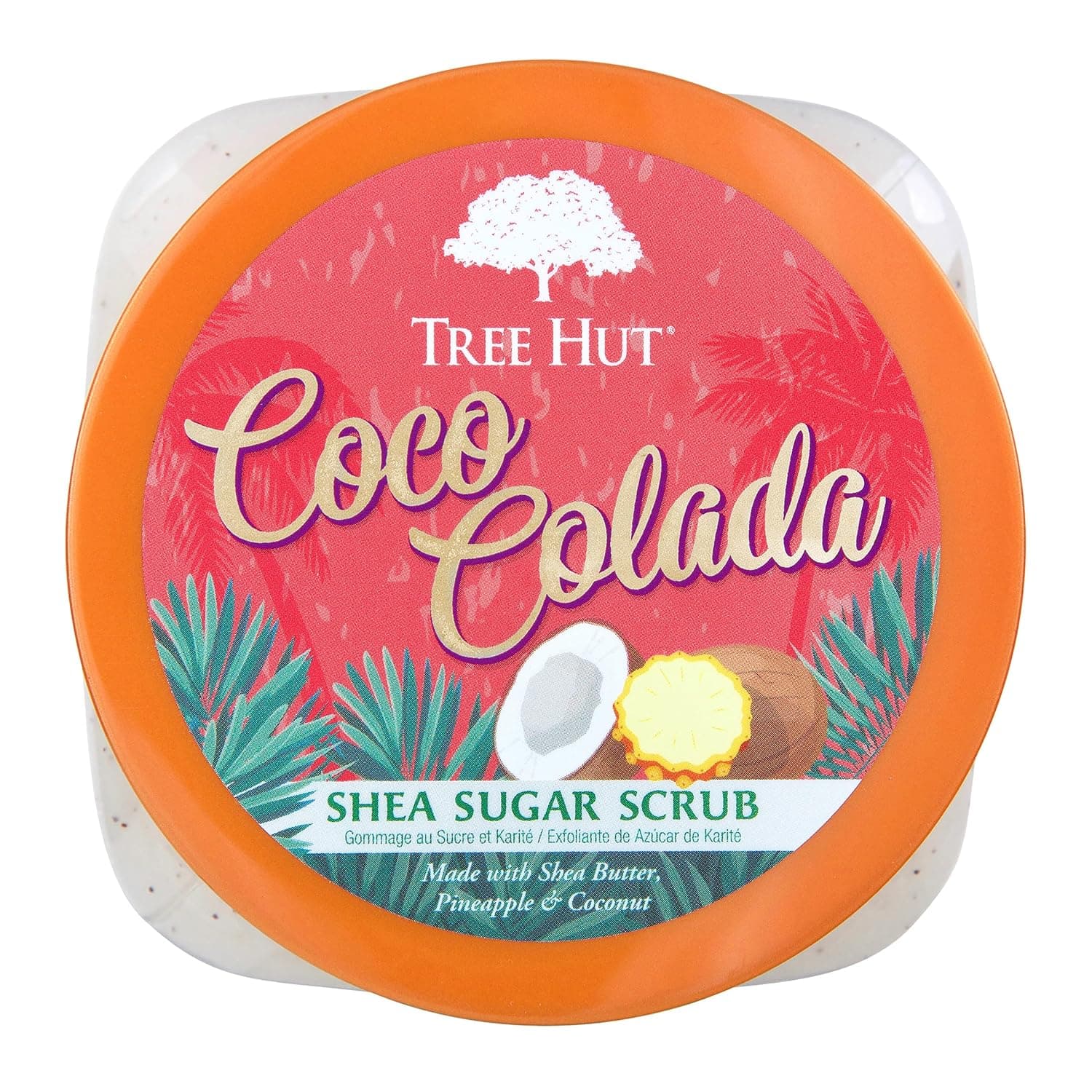 Tree Hut Coco Colada Shea Sugar Scrub, 18 oz, Ultra Hydrating and Exfoliating Scrub for Nourishing Essential Body Care - Image 3