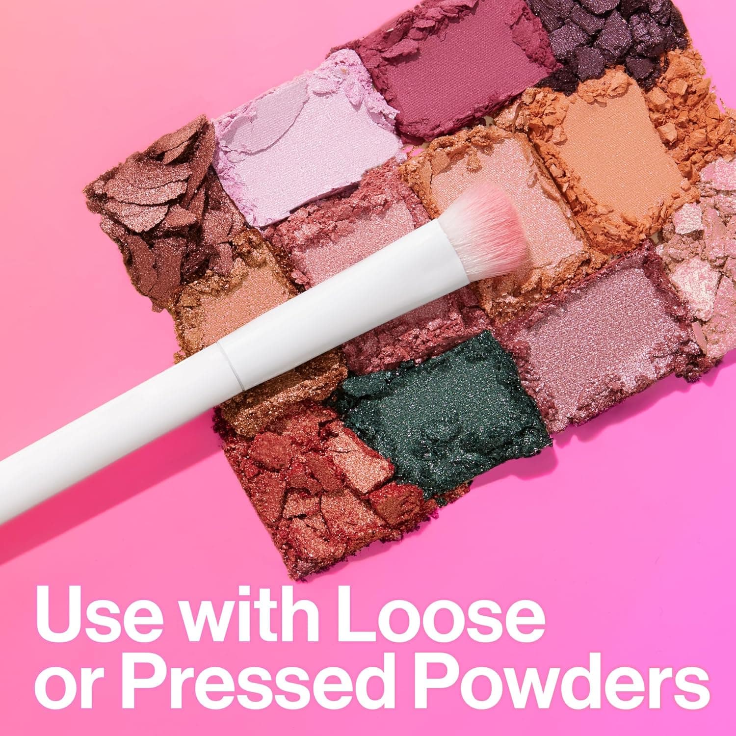 wet n wild Eyeshadow Brush, Precision Blending Application, Soft Synthetic Fibers, Ergonomic Handle for Comfortable Precision Control 7.28 in Eyeshadow Brush - Image 3