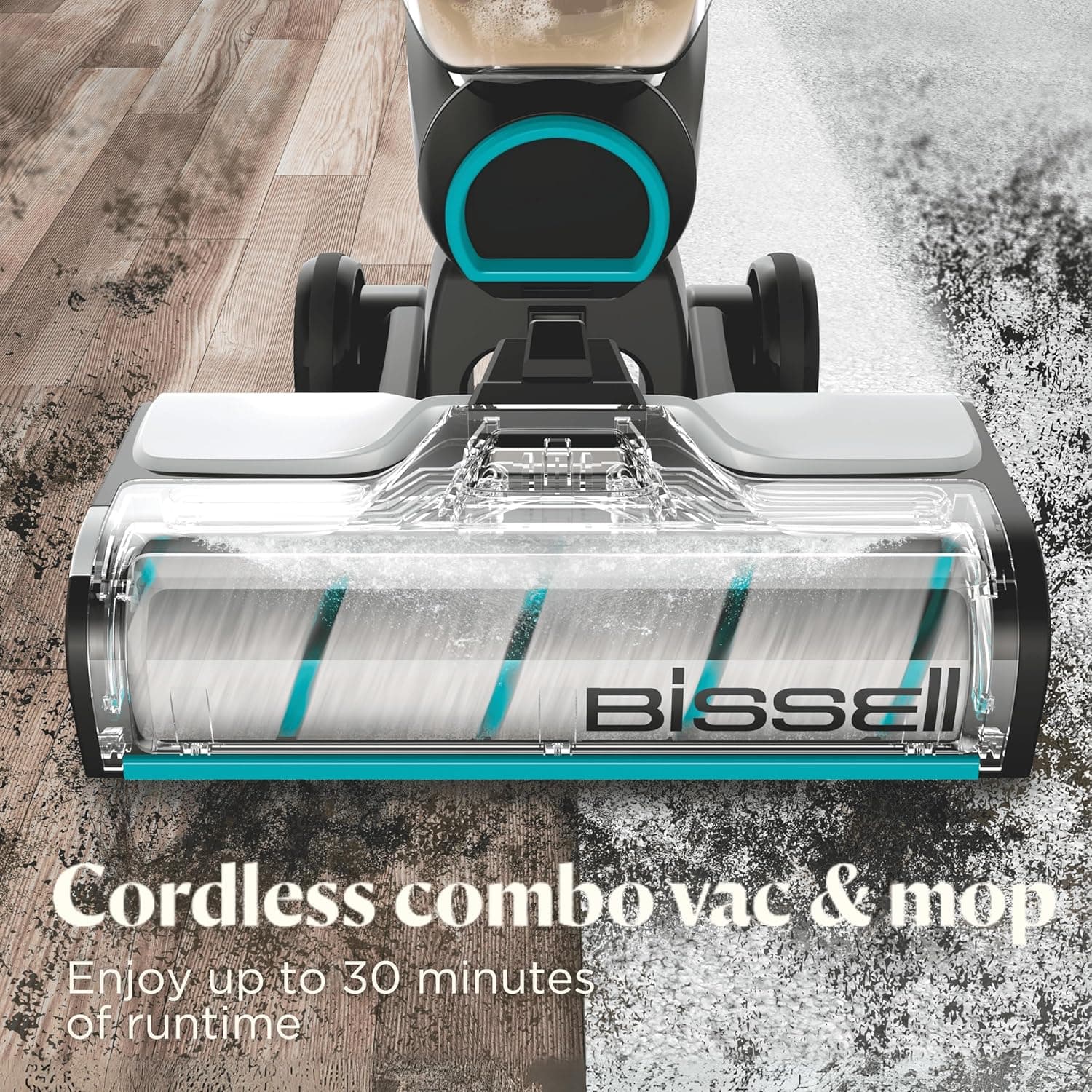Bissell CrossWave Cordless Max Vacuum Mop All in One Wet and Dry Vac Combo Hard Floor Cleaner and Area Rugs, Cordless Mop, Pack-in Formulas Included, 2554A Crosswave Max - Image 3