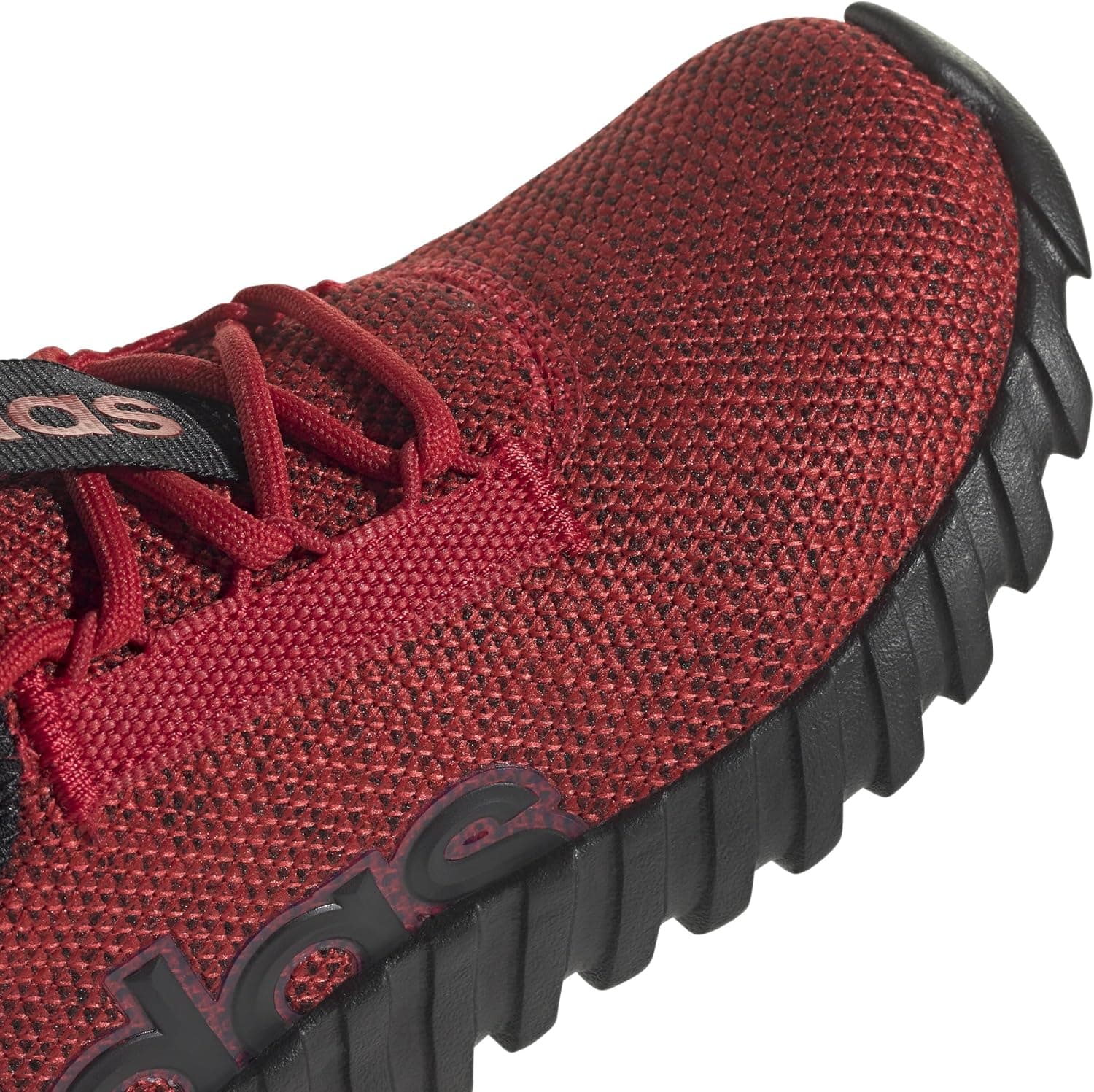 adidas Kids Boys Kaptir 3.0 Lace Up Sneakers Shoes Casual - Black 10.5 Little Kid Better Scarlet/Black/Black - Image 6