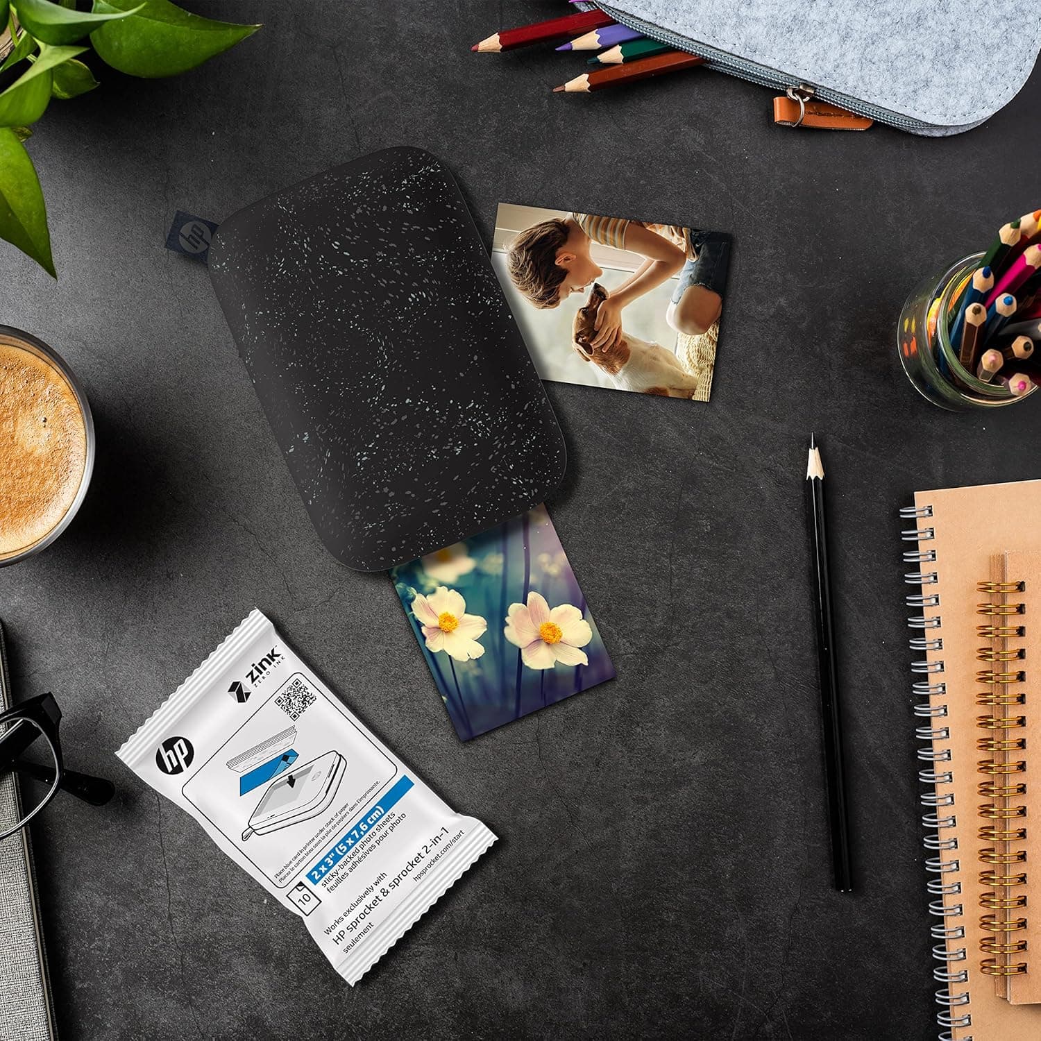 HP Sprocket 2x3" Premium Zink Sticky Back Photo Paper (50 Sheets) Compatible with HP Sprocket Photo Printers. 50 Pack Photo Paper - Image 7