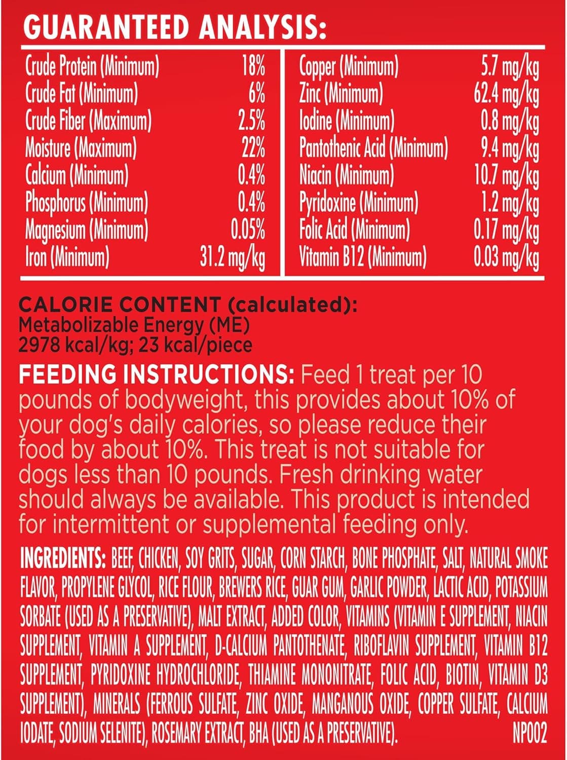 Milk-Bone Soft & Chewy Dog Treats, Beef & Filet Mignon Recipe, 25 Ounce - Image 9