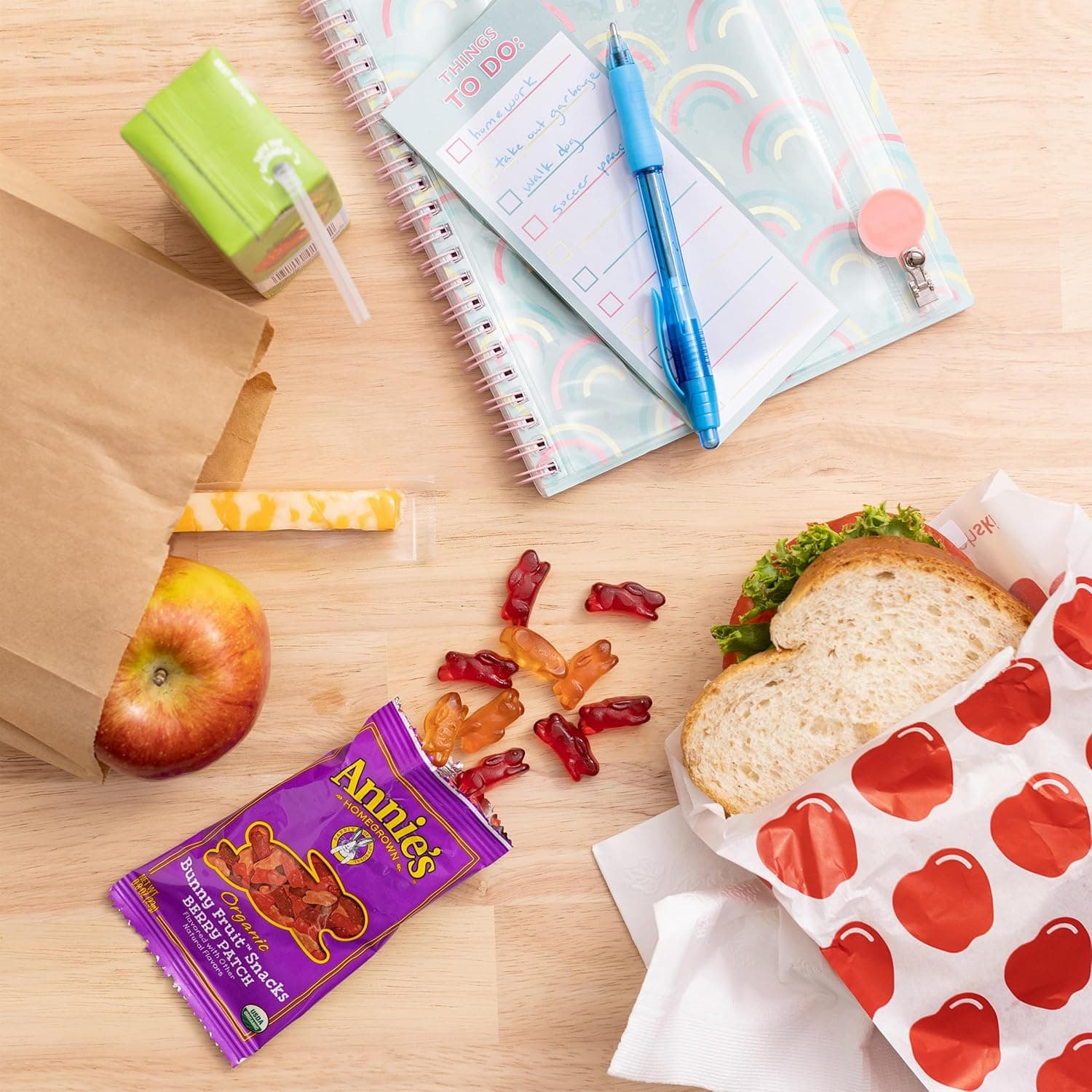 Annie's Organic Bunny Fruit Snacks, Variety Pack, Gluten Free, Halloween Snacks, 22 Ct, 15.4 oz Variety Pack 22 Count (Pack of 1) - Image 4