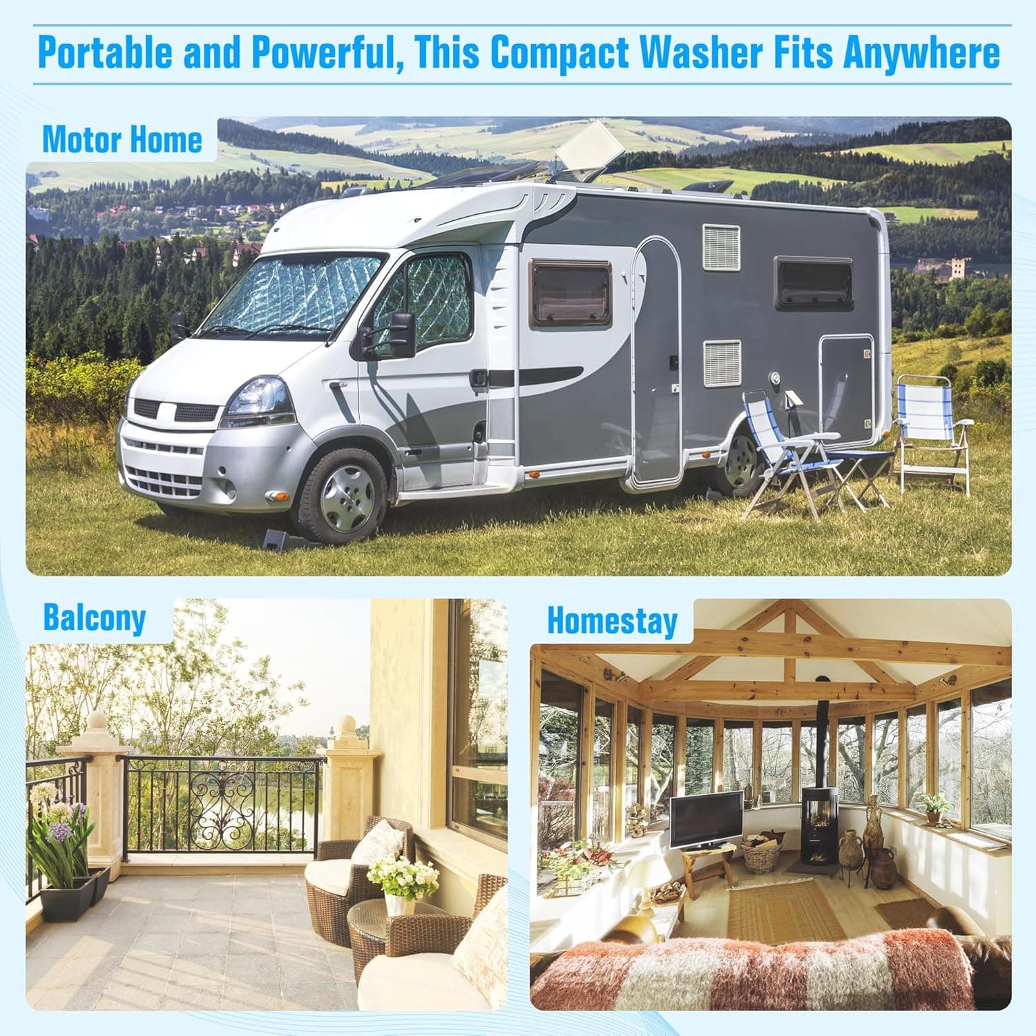 Pataku Portable Washing Machine, 17.6 Lbs Compact Mini Washer and Dryer Combo,Twin Tub Laundry Washer with Spin Cycle, Soaking Function Ideal for Apartment, Dorms, RVs Camping, Grey Grey 17.6LBS - Image 7