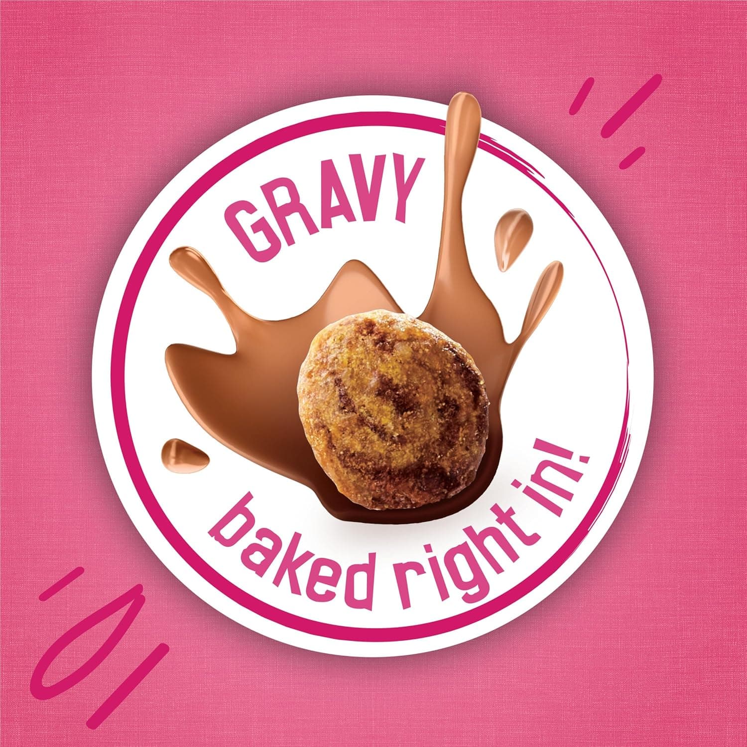 Purina Friskies Gravy Swirlers With Flavors of Chicken, Salmon and Gravy Dry Cat Food - 3.15 lb. Bag 3.15 Pound (Pack of 1) - Image 5