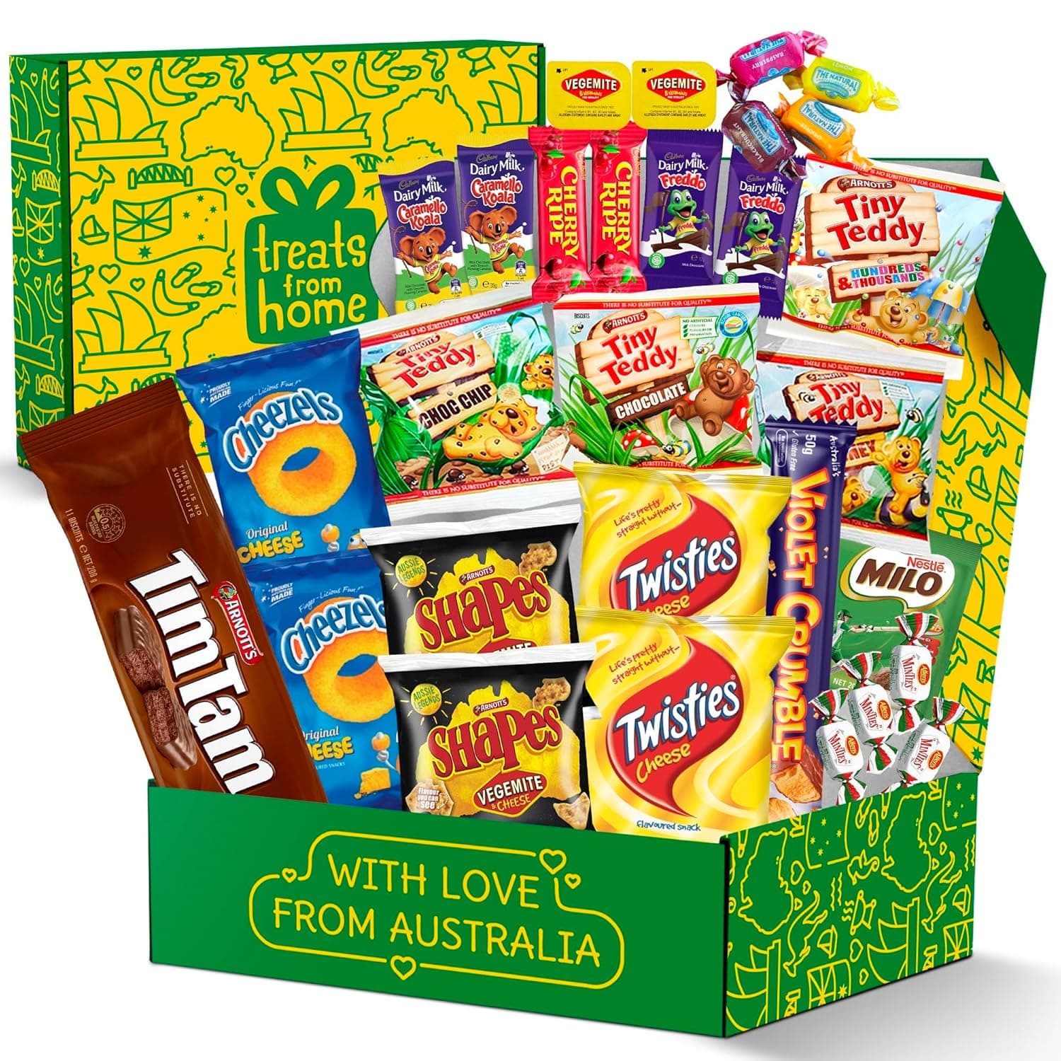 Australian Snack Gift Box Mega 29 Pack, Best Aussie Candy and Food Products, Authentic Taste of Australia, Large Snack Box - Australian Expats - Image 3