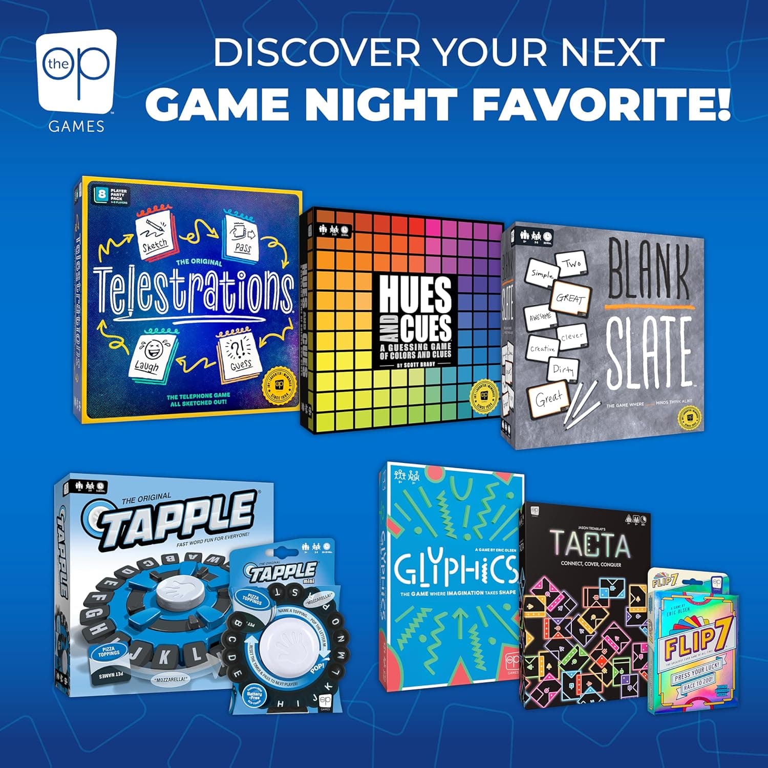 USAOPOLY The Original TAPPLE, The Fast-Paced Family Board Game,Choose a Category & Race Against The Timer to be The Last Player,Learning Word Game for Ages 8 & Up, 2-8 Players, 15-20 Minute Play Time Pack of 1 - Image 13