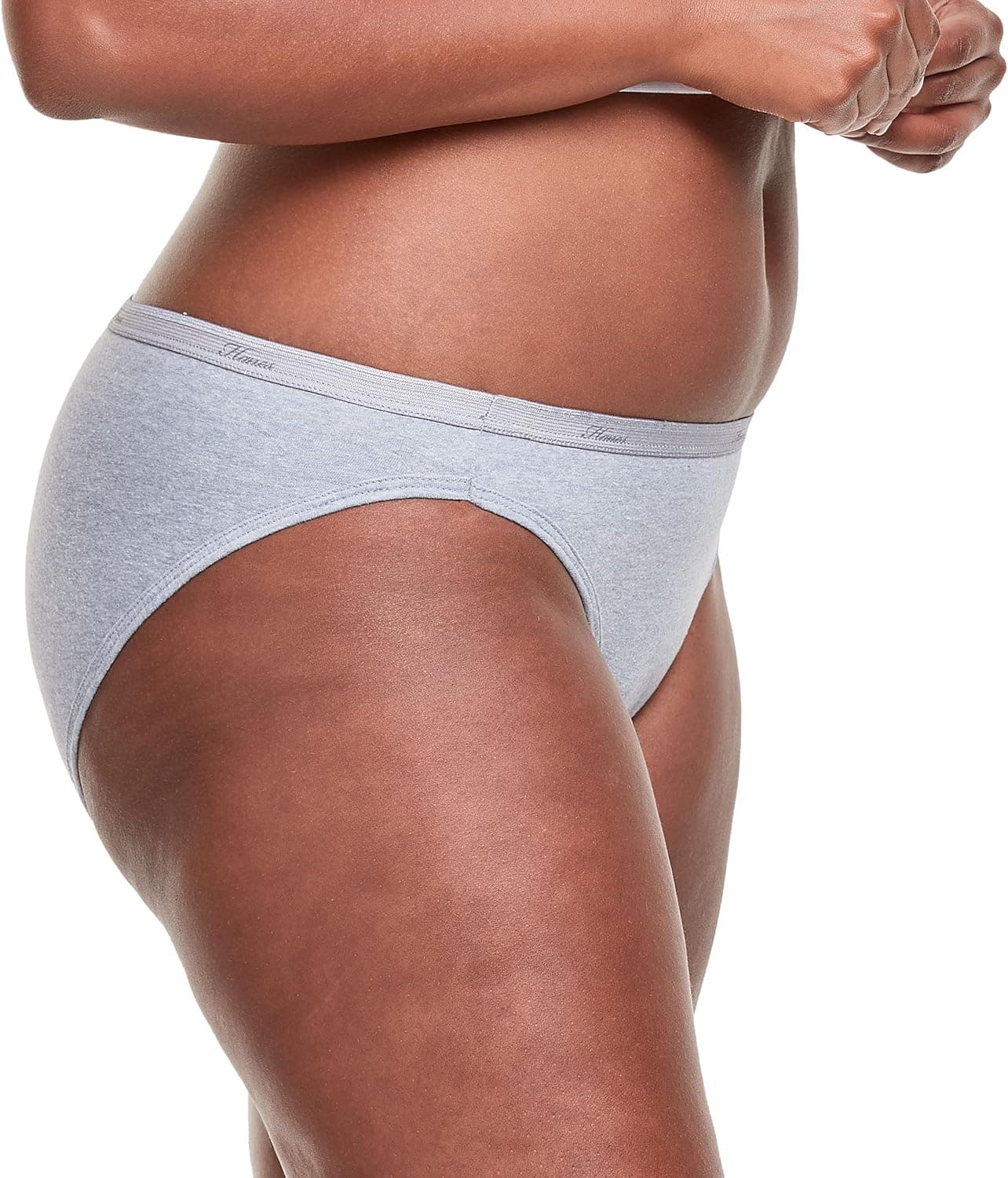 Hanes womens Bikini Panties Pack, Soft Cotton Underwear, 6-pack (Retired, Colors May Vary) 6 Body Tones Mix - Image 4