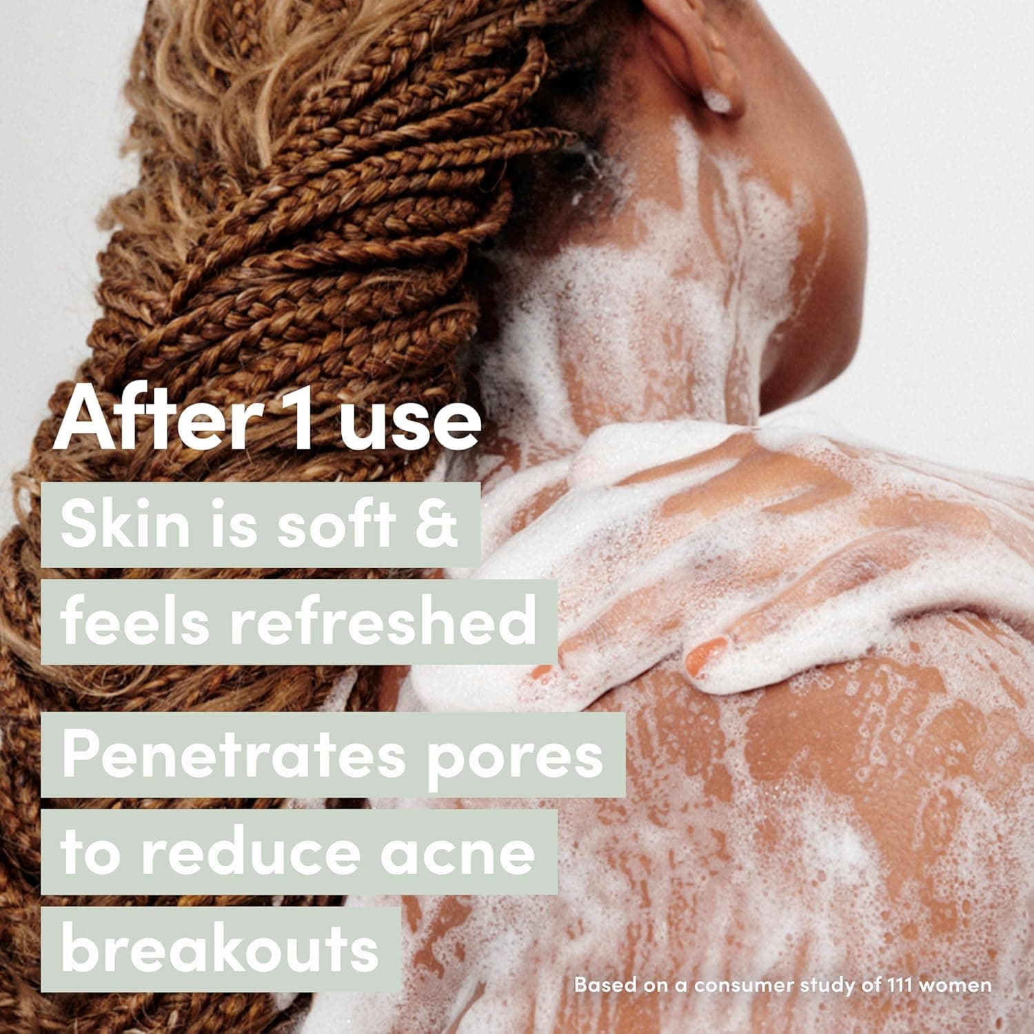 Dove Serum Body Wash Acne Clear for troubled skin with Salicylic Acid 18.5 Fl Oz 18.5 Fl Oz (Pack of 1) - Image 6