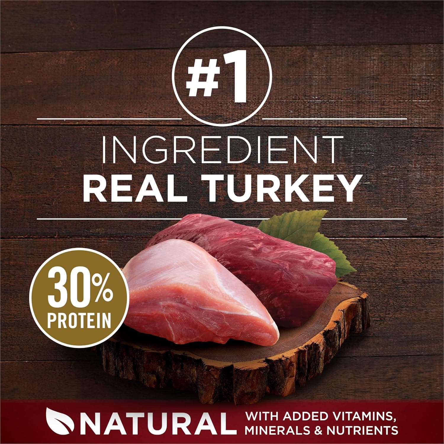 Purina ONE True Instinct With A Blend Of Real Turkey and Venison Dry Dog Food - 7.4 lb. Bag Turkey & Venison 7.4 Pound (Pack of 1) - Image 4