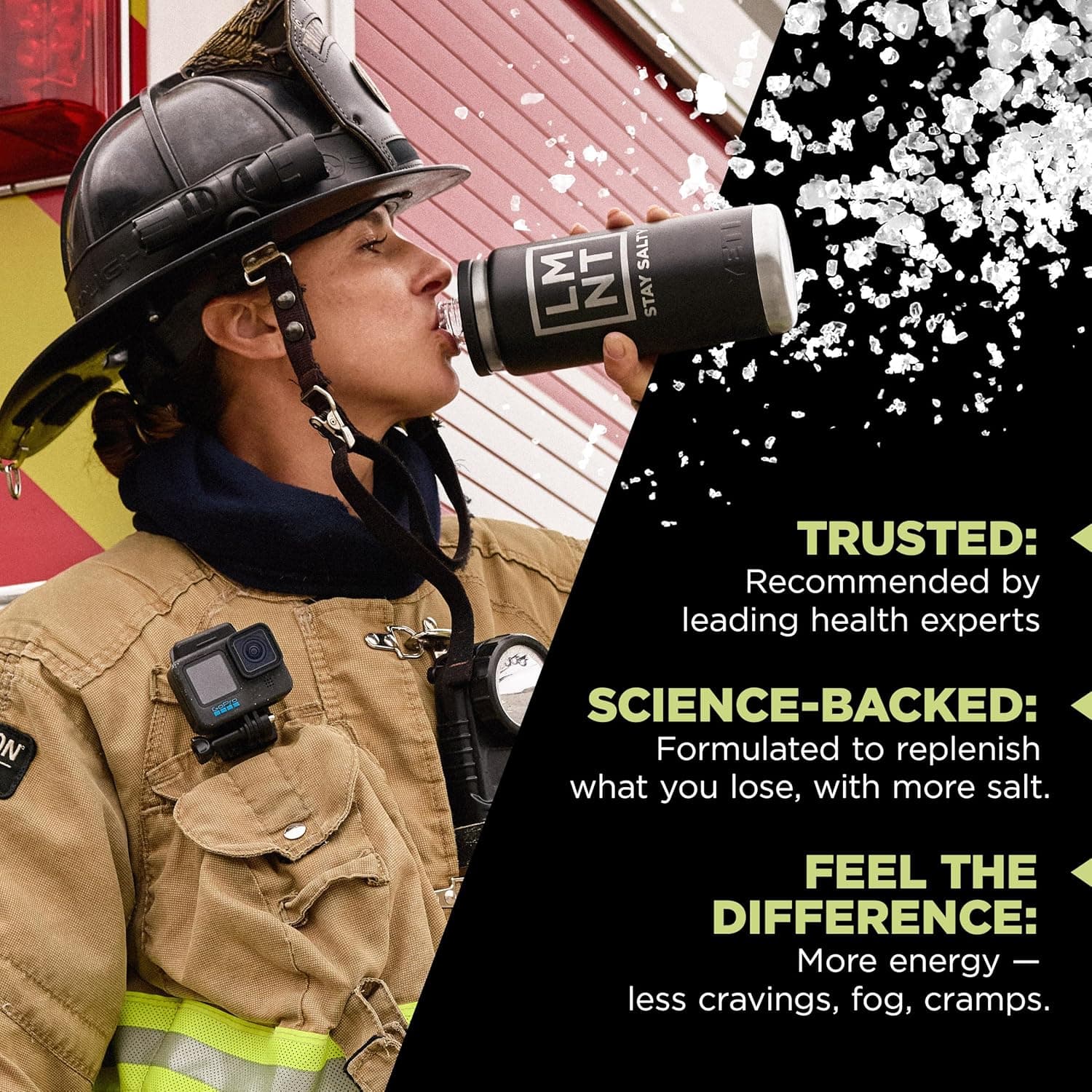 LMNT Zero Sugar Electrolytes - Citrus Salt | Drink Mix | 30-Count Citrus Salt 30 Count - Image 4