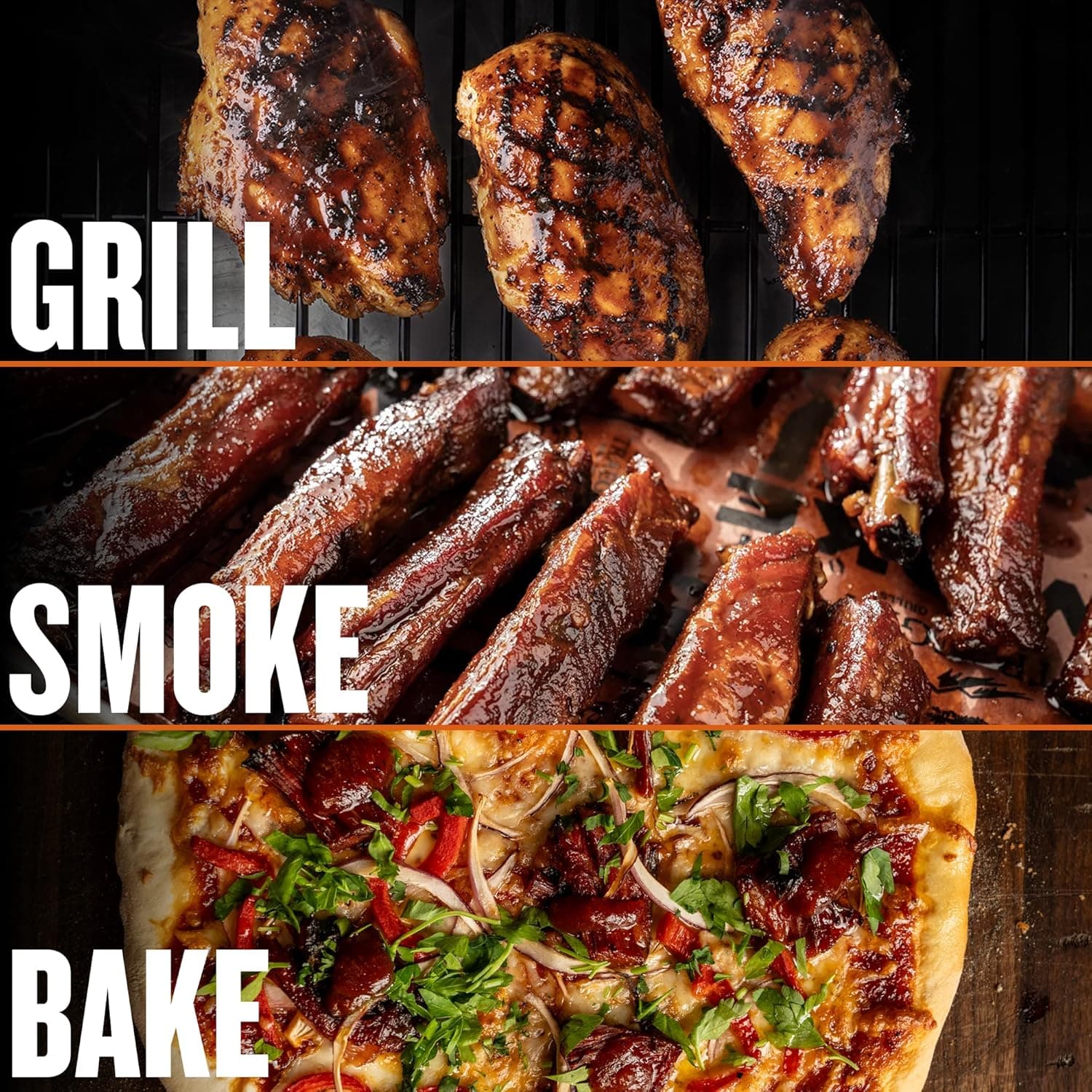 Traeger Grills Woodridge Pro Electric Wood Pellet Grill and Smoker, 970 Sq. In., Outdoor Pellet Smoker Grill with Digital Sensor and Side Shelf, Wi-FIRE Technology, Super Smoke Mode, TFB97JLH - Image 4