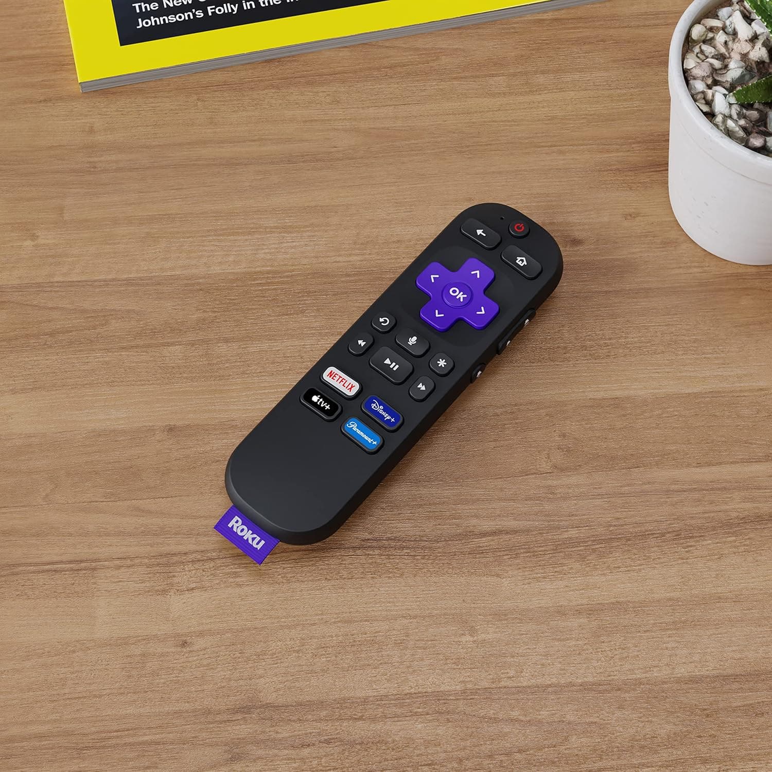 Roku Voice Remote | Replacement TV Remote Control with Voice Control, Simple Setup, & Pre-Set App Shortcuts - Compatible with Roku TV, Players, & Audio Devices - Image 8