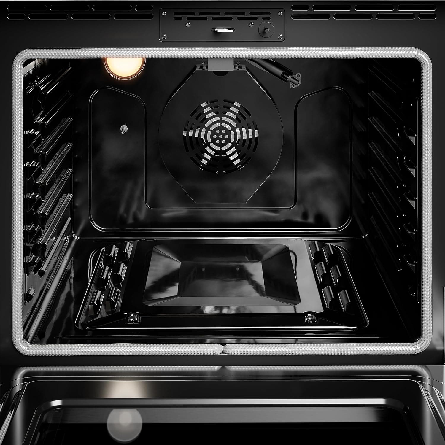 Kenmore Front Control Gas Range Oven with 5 Cooktop Burners, True Convection, Steam and Self Clean, Freestanding Stainless Steel Stove and Oven, 4.8 cu. ft. Capacity - Image 10