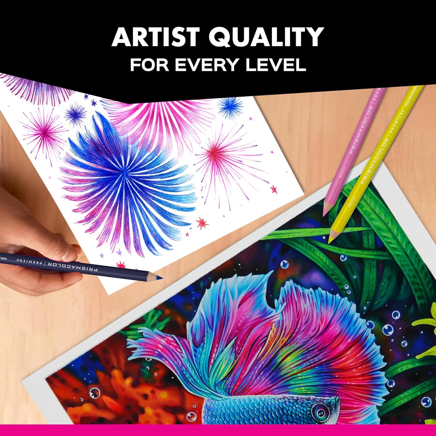 Prismacolor Premier Colored Pencils, Soft Core, 150 Count - Ultra-Smooth, Durable, Vibrant Colors 150 Count (Pack of 1) - Image 11