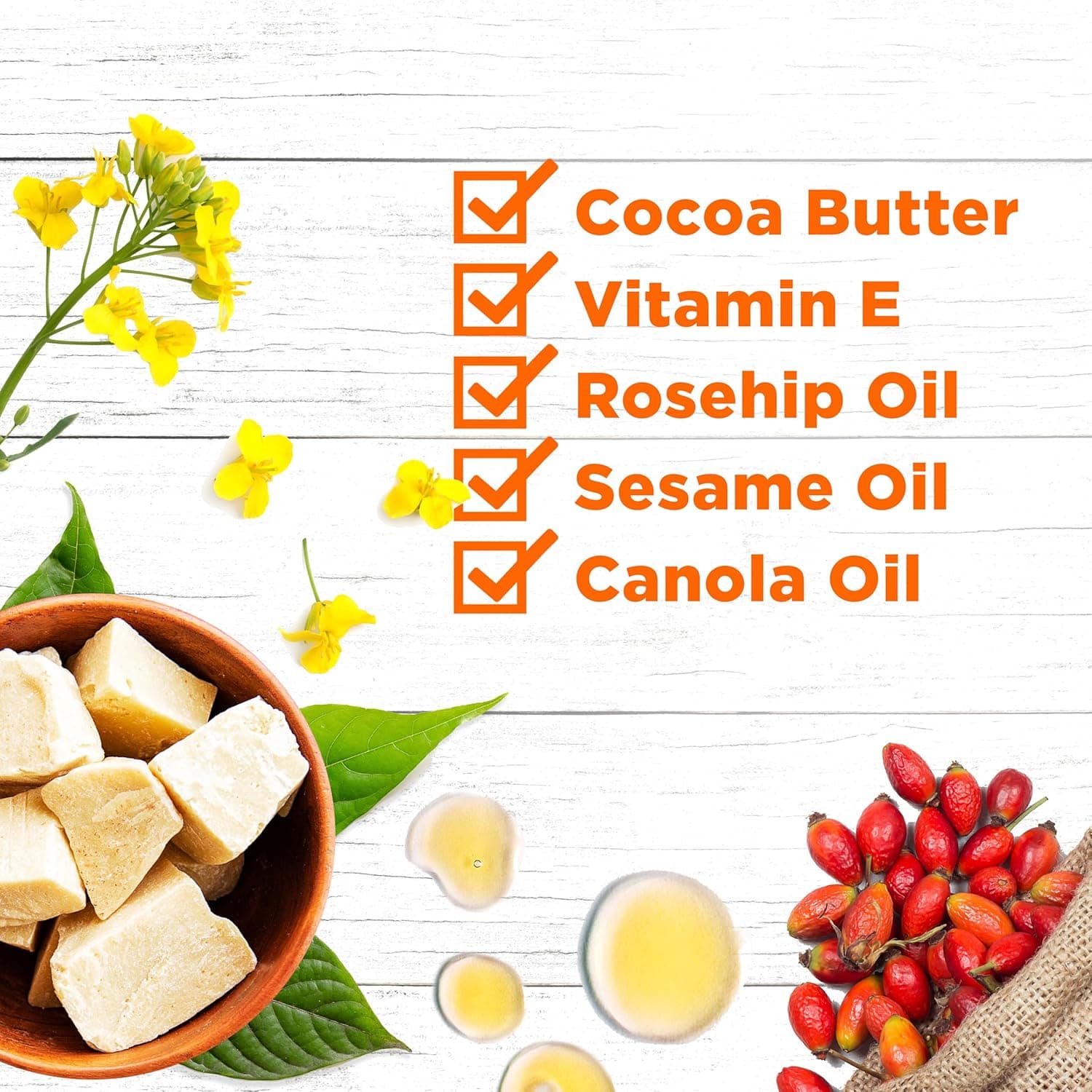 Palmer's Cocoa Butter Formula Skin Therapy Moisturizing Body Oil with Vitamin E & Pure Argan Oil, Deep Body Moisturizer for Dry, Damaged Skin, 5.1 Ounces Original 5.1 Fl Oz (Pack of 1) - Image 11