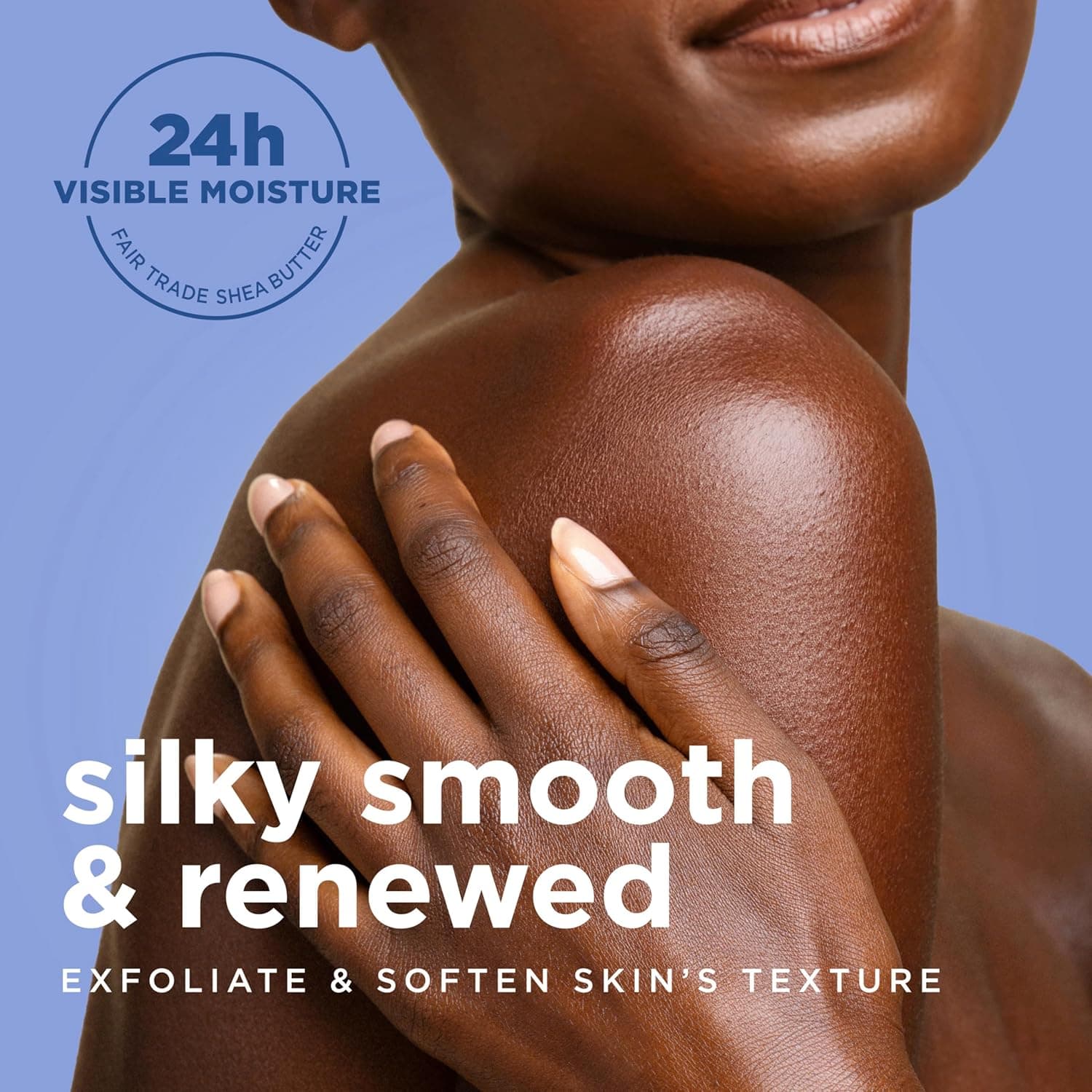 SheaMoisture Manuka Honey Oatmeal Body Wash Smooth & Exfoliating Smooth and Exfoliating body wash for 24H Visible Moisture for Healthy, Glowing Skin 18 oz Manuka Honey Oatmeal 18 Fl Oz (Pack of 1) - Image 6