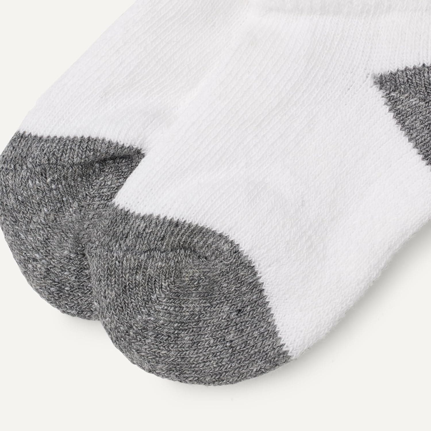Amazon Essentials Unisex Kids and Toddlers' Cotton Low Cut Cushioned Socks for Boys Girls Toddlers, 14 Pairs Medium White/Grey - Image 5