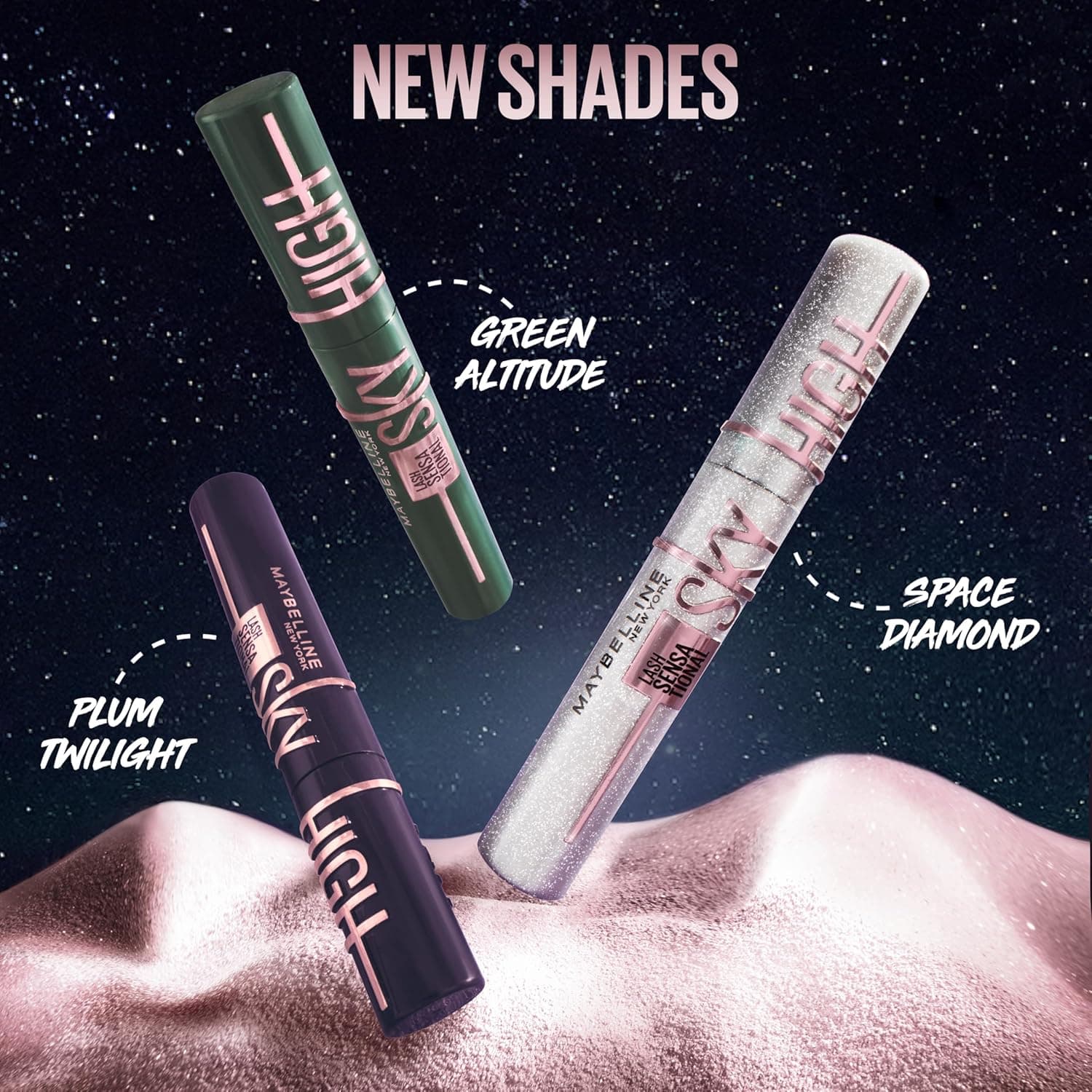 Maybelline Lash Sensational Sky High Washable Mascara Makeup, Volumizing, Lengthening, Defining, Curling, Multiplying, Buildable Formula, Blackest Black, 1 Count BLACKEST BLACK 0.24 Fl Oz (Pack of 1) - Image 7