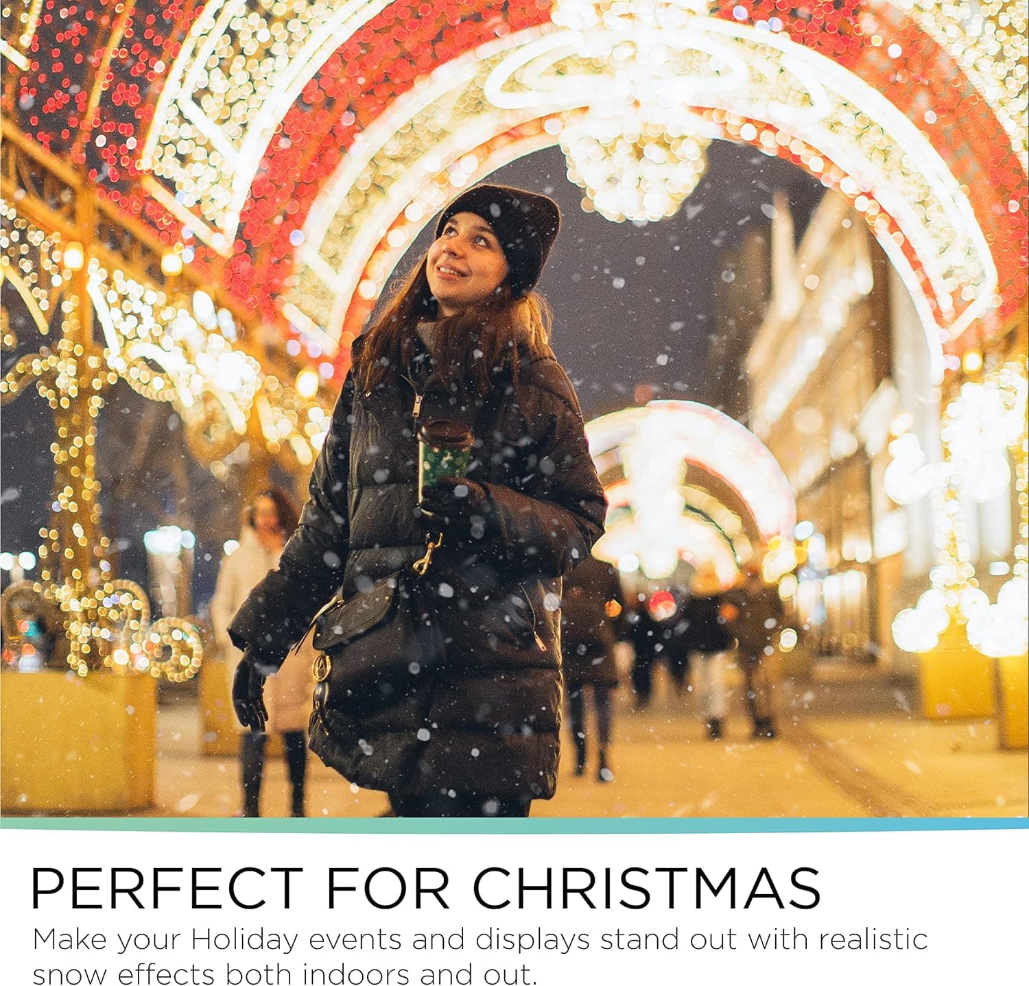 Froggy's Flakes Snow Machine Fluid, Extra Dry Formula Snow Fluid with 30 Feet Float/Drop, 1 Gallon - Image 8