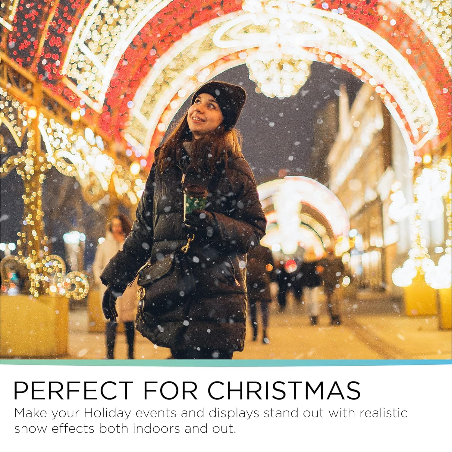 Fluide à neige Froggy's Flakes, formule durable avec plus de 75 pieds de flottaison/chute, 1 gallon - Image 7