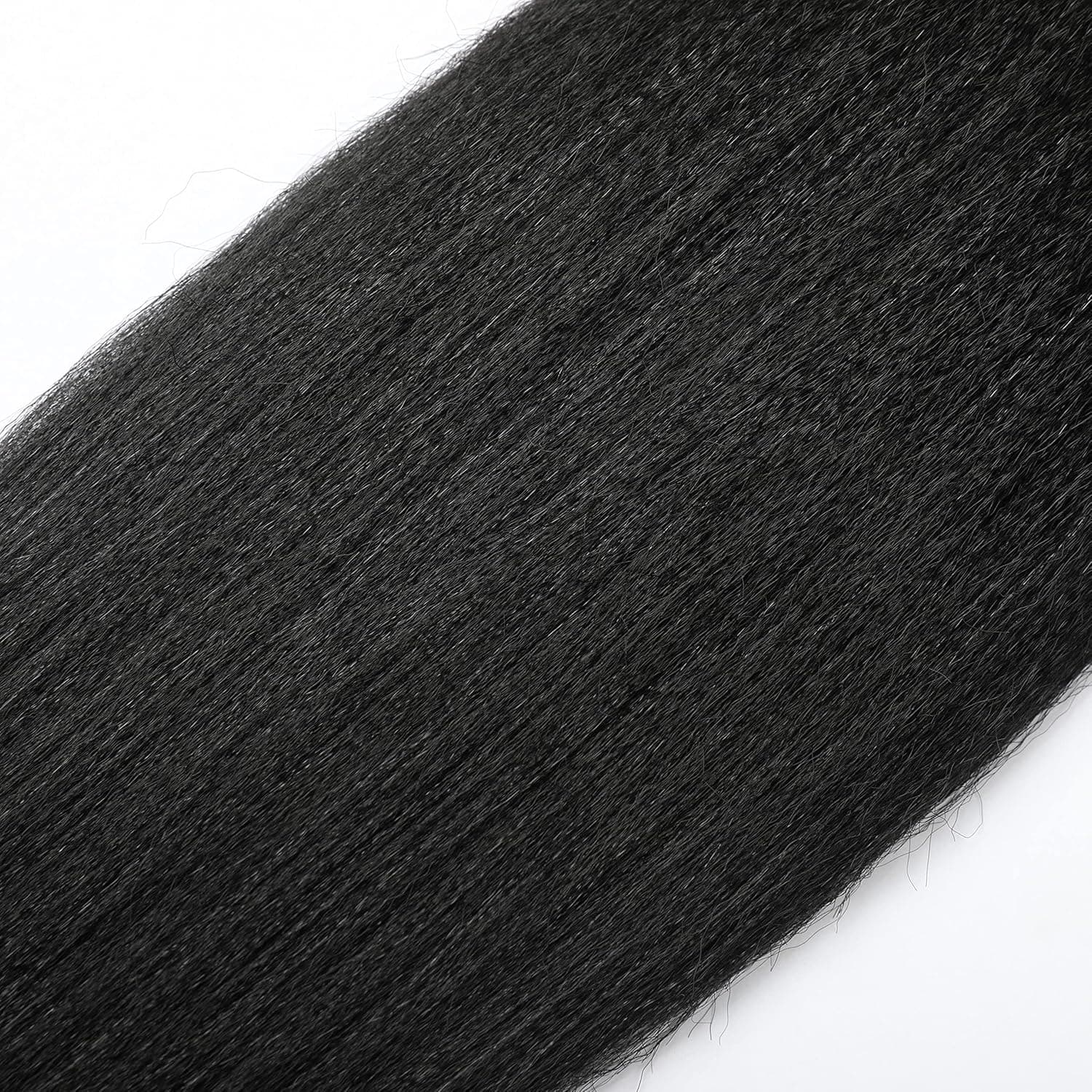 Pre Stretched Braiding Hair 20 Inch 8 Packs Natural Black Braiding Hair Pre Stretched Professional Soft Yaki Texture, Hot Water Setting Hair Extensions for Braids (20inch,#1B) #1B 20 Inch (Pack of 8) - Image 9