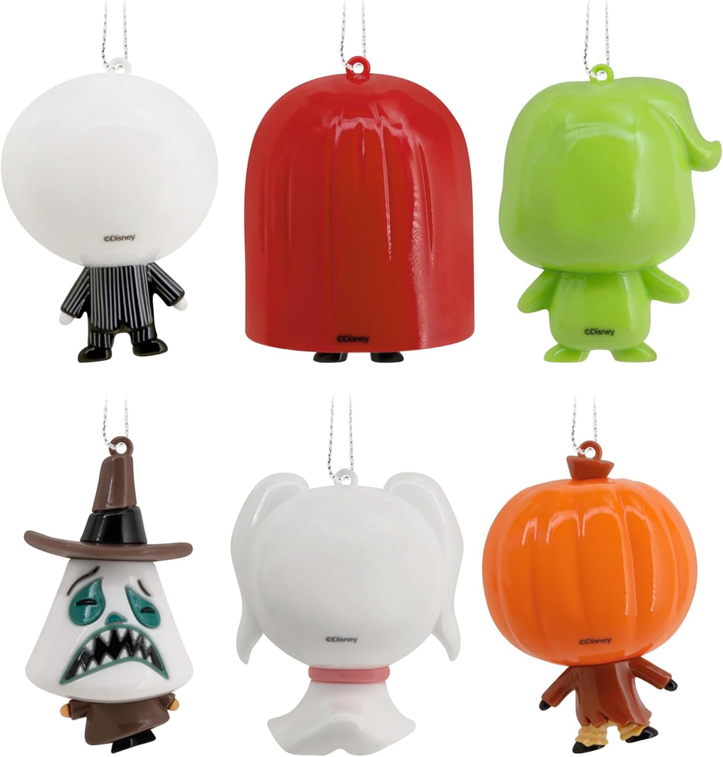 Hallmark Disney Tim Burton's The Nightmare Before Christmas Series 3 Mystery Christmas Ornaments, Shatterproof, Set of 2, Gifts for Disney Fans - Image 7