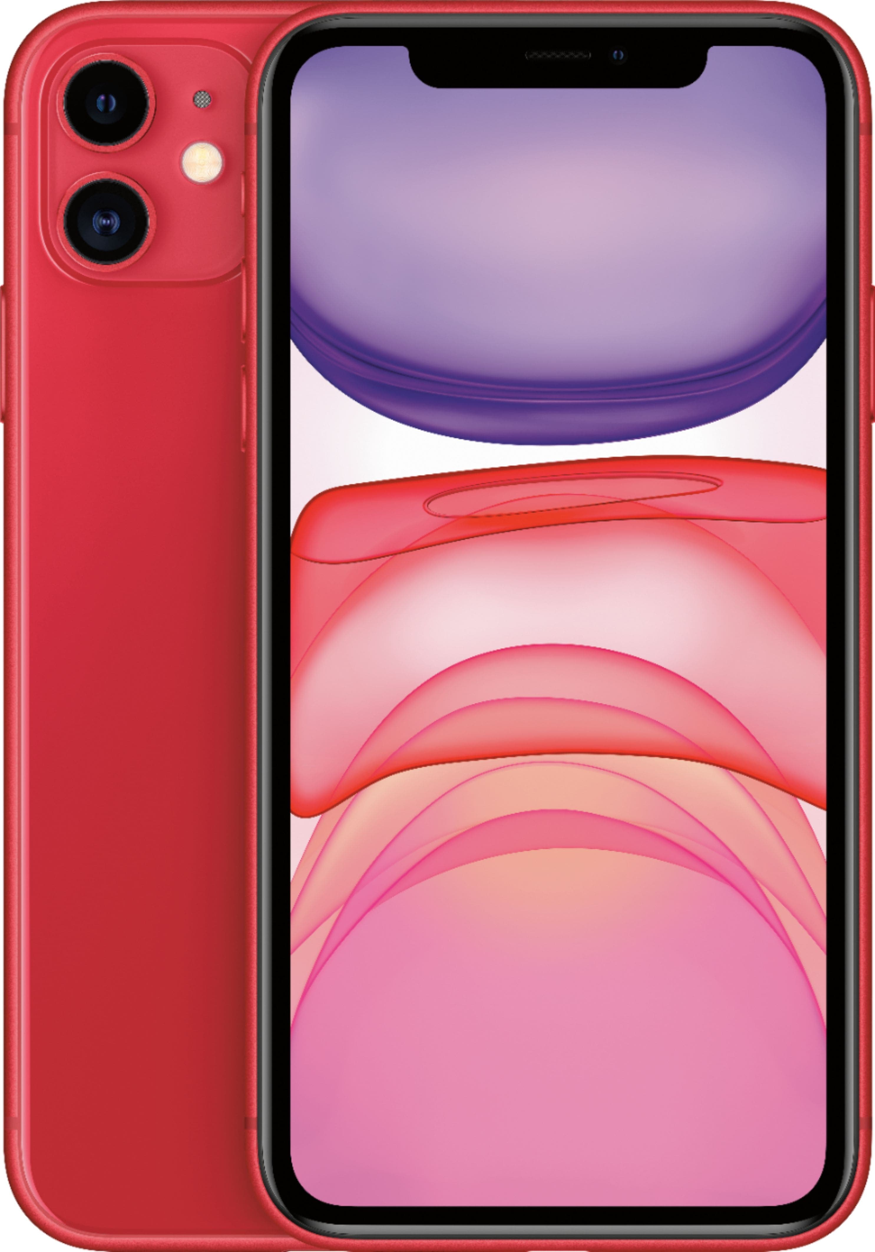 Apple - Refurbished Excellent - iPhone 11 128GB (Unlocked) - (PRODUCT)RED