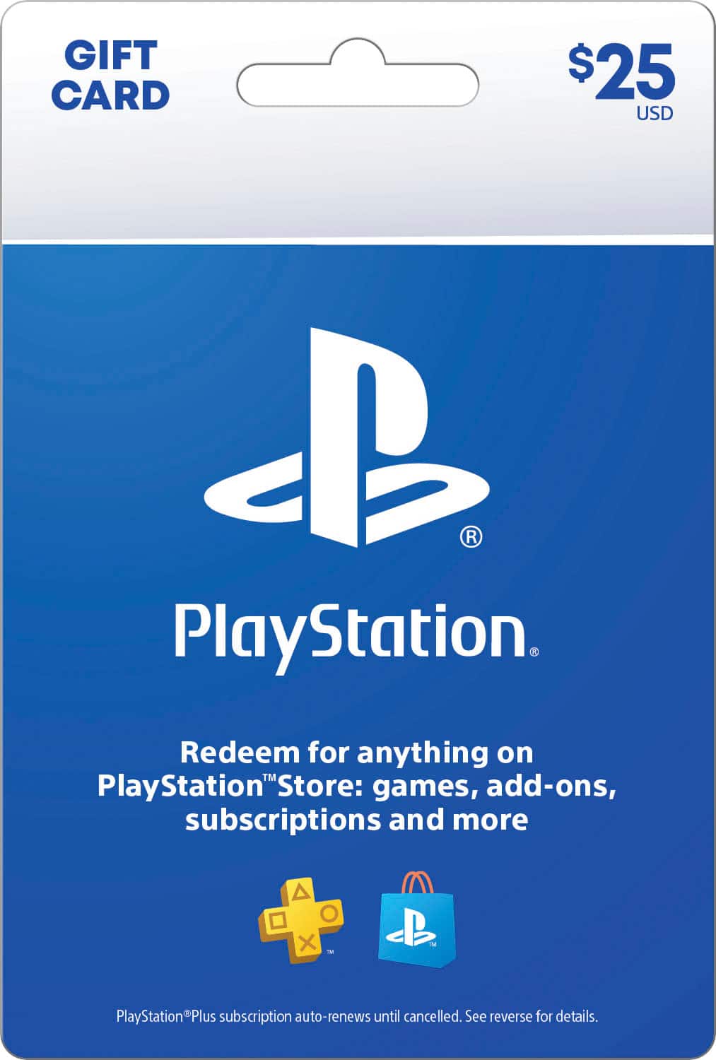 Sony - $25 PlayStation Store Gift Card