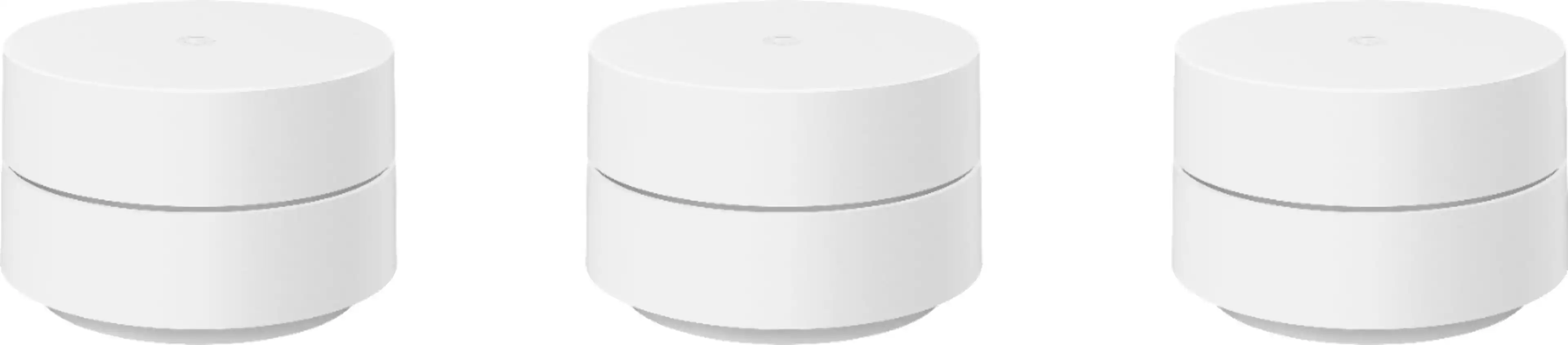 Google - Wifi - Mesh Router (AC1200) - 3 pack - White
