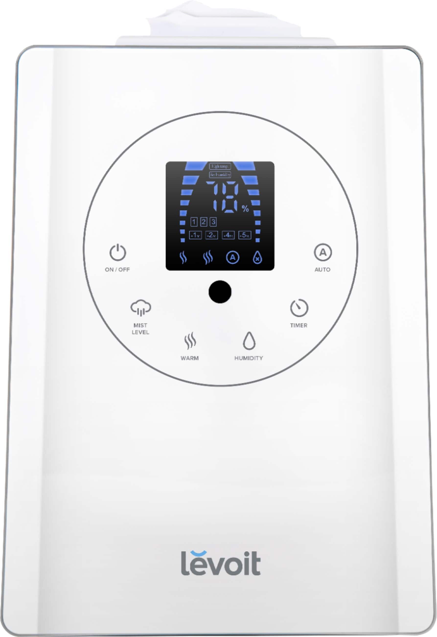 Levoit - Aerapy Hybrid 1.6 Gal Ultrasonic Humidifier - White