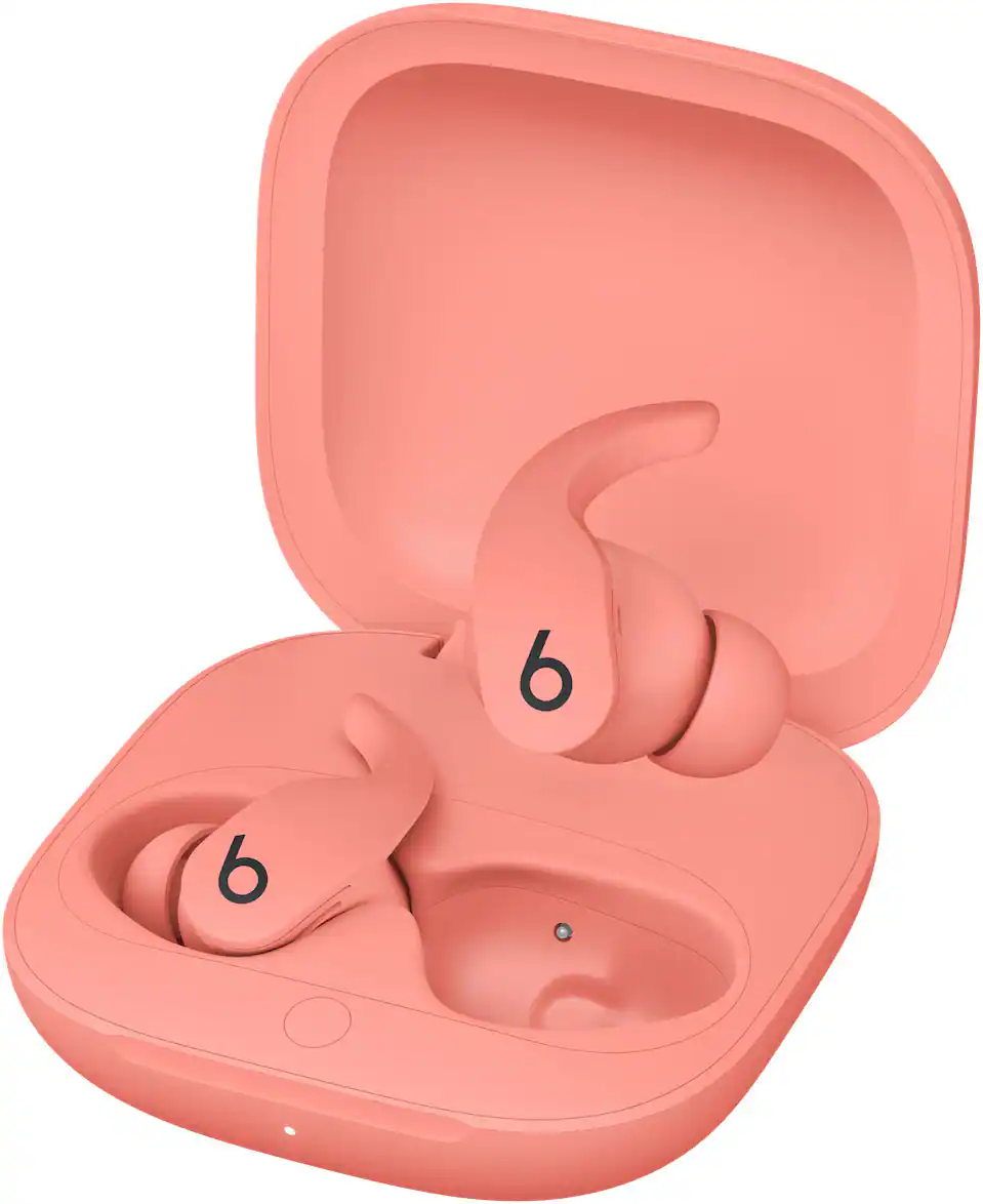 Beats - Fit Pro True Wireless Noise Cancelling In-Ear Earbuds - Coral Pink