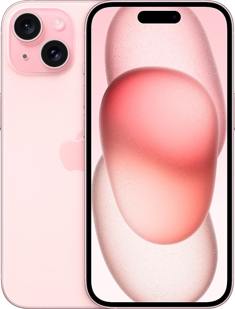 Apple - Refurbished Excellent - iPhone 15 128GB (Unlocked) - Pink