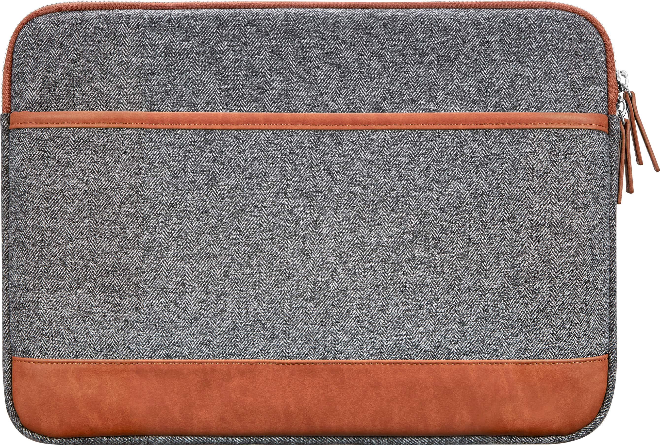 Insignia™ - Laptop Sleeve for Most 14" Laptops - Gray