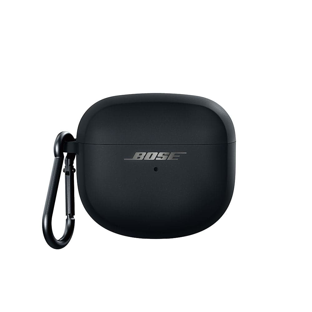 Bose - Wireless Charging Case Cover for Ultra Open Earbuds - Black