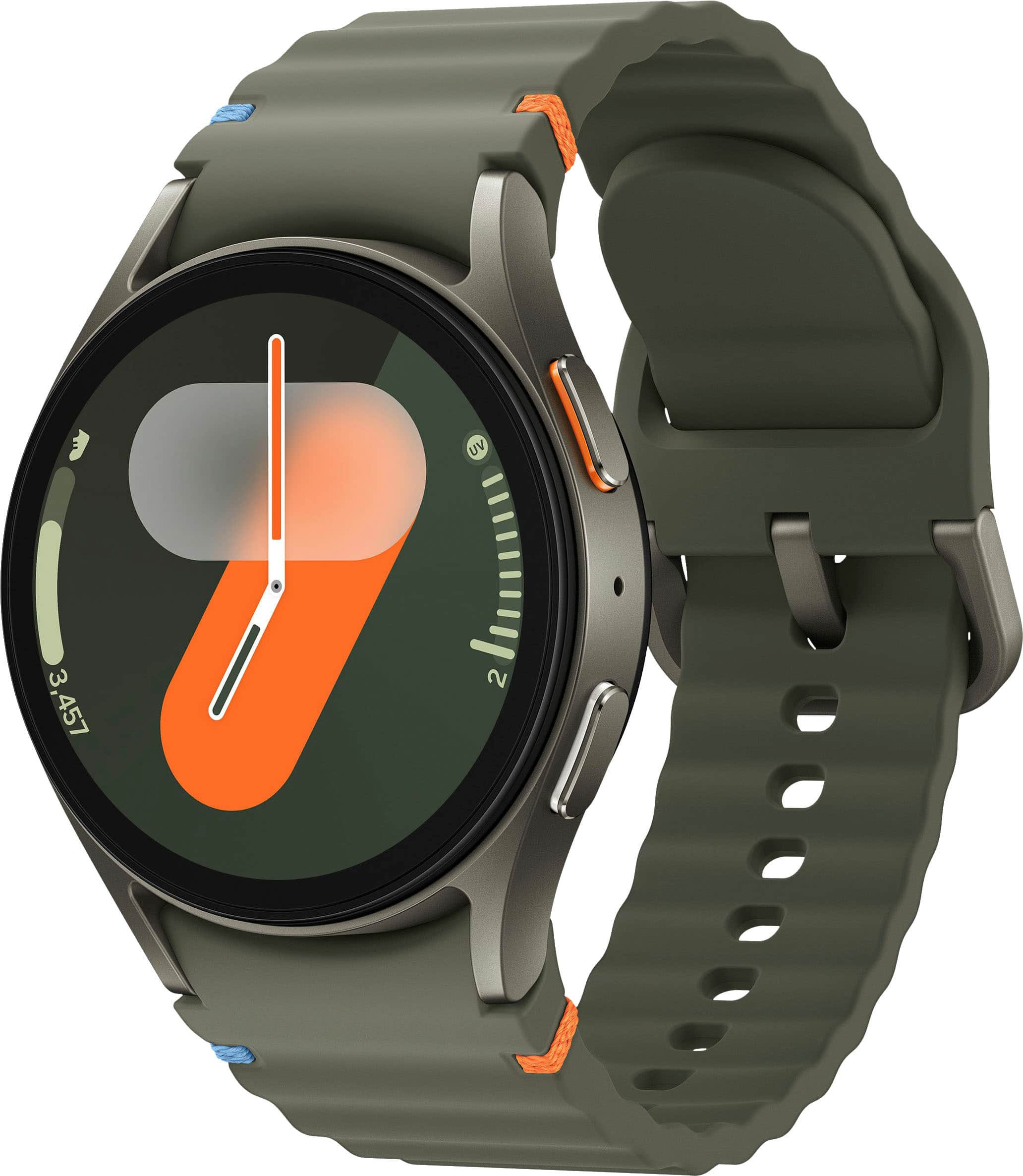Samsung - Galaxy Watch7 Aluminum Smartwatch 40mm LTE - Green - (2024)