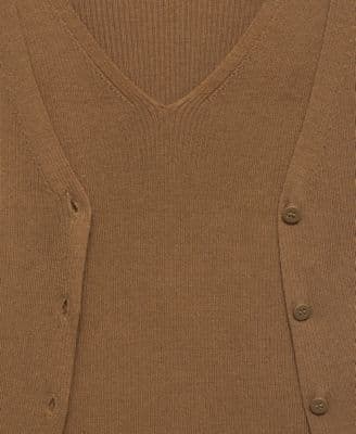 Women's Mixed Ribbed Sweater - Image 4