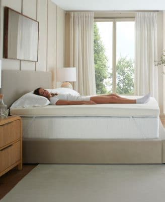 Graphite Memory Foam Luxury Mattress Topper, King - Image 3