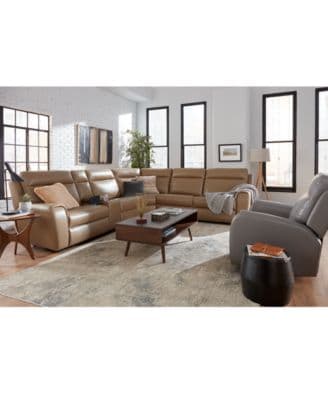 Closeout Sheeler Fabric Zero Gravity Sectional Collection Created For Macys