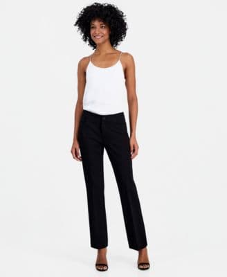 Anne Klein Womens Flare Leg Compression Pant 0p 16