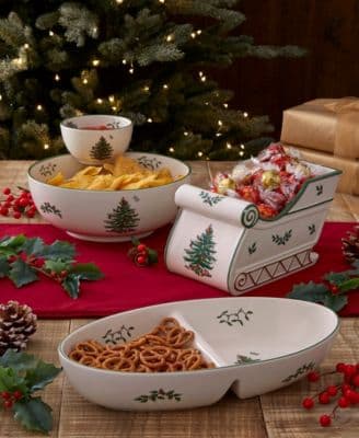 Spode Christmas Tree Serveware Collection