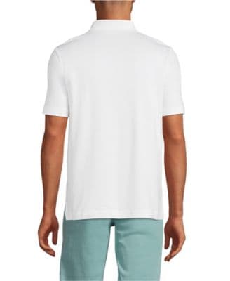 Men's Short Sleeve Cotton Supima Polo Shirt with Pocket - Image 3